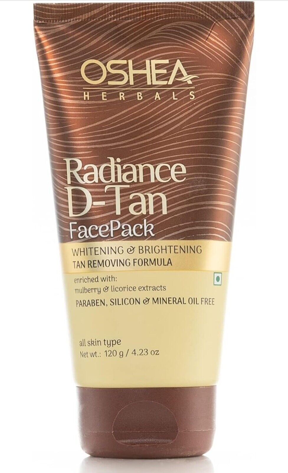 Oshea Herbals Radiance D-Tan Face Pack For Tan Removal, 120 gm