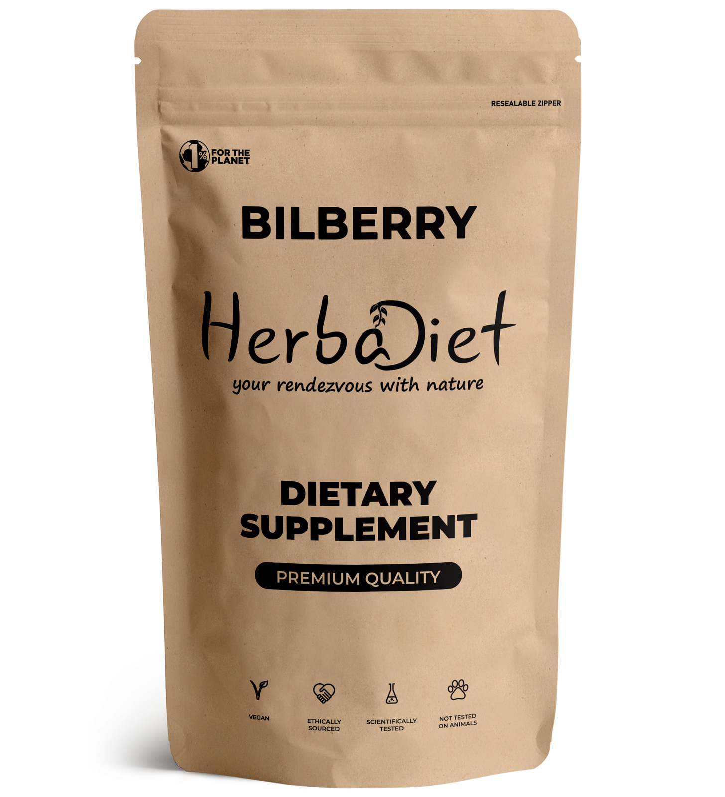 Bilberry Extract Powder Anthocyanin Eye Care Vision Health Support Antioxidant