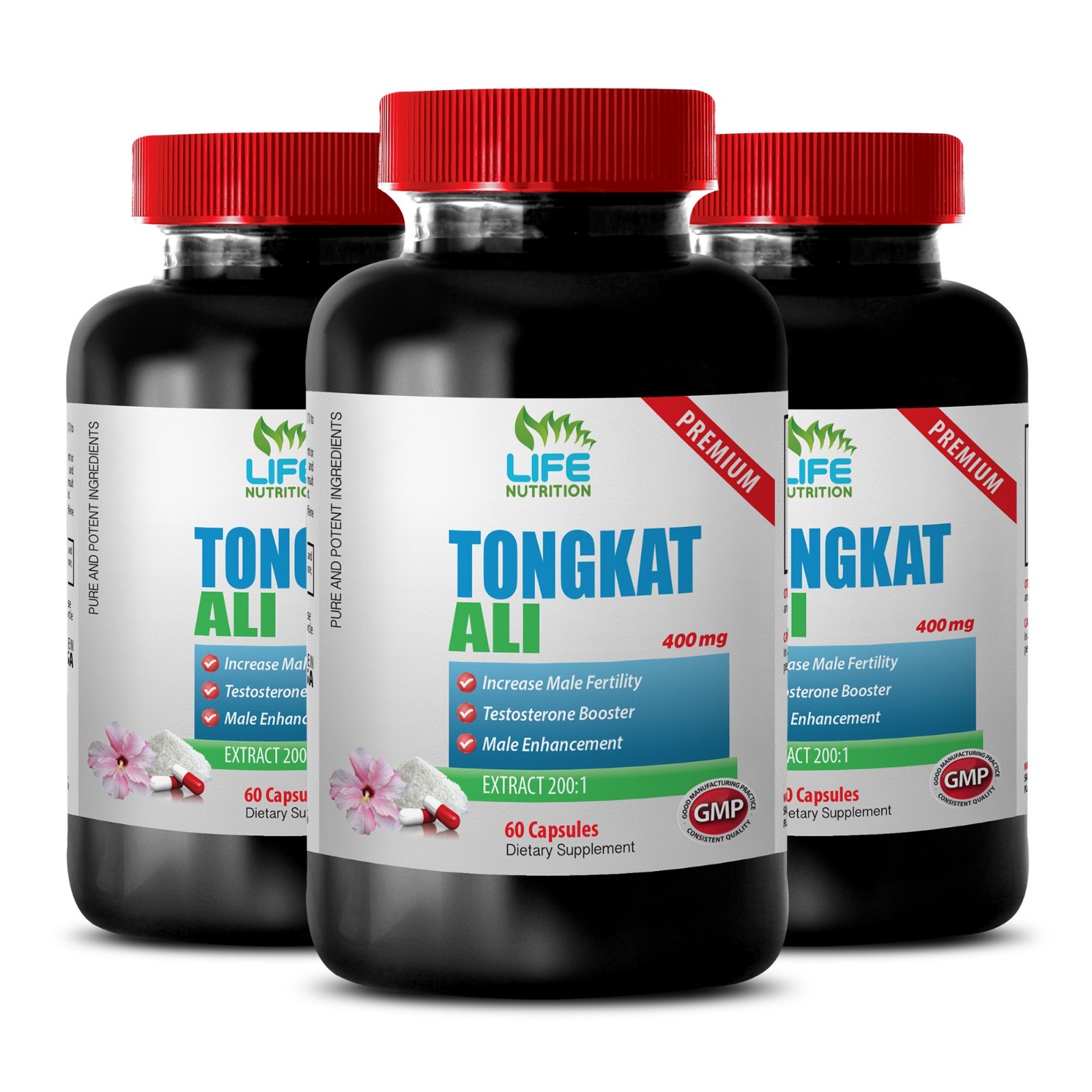 Tongkat Indonesia – Tongkat 200:1 400mg – Testosterone Supplement 3B
