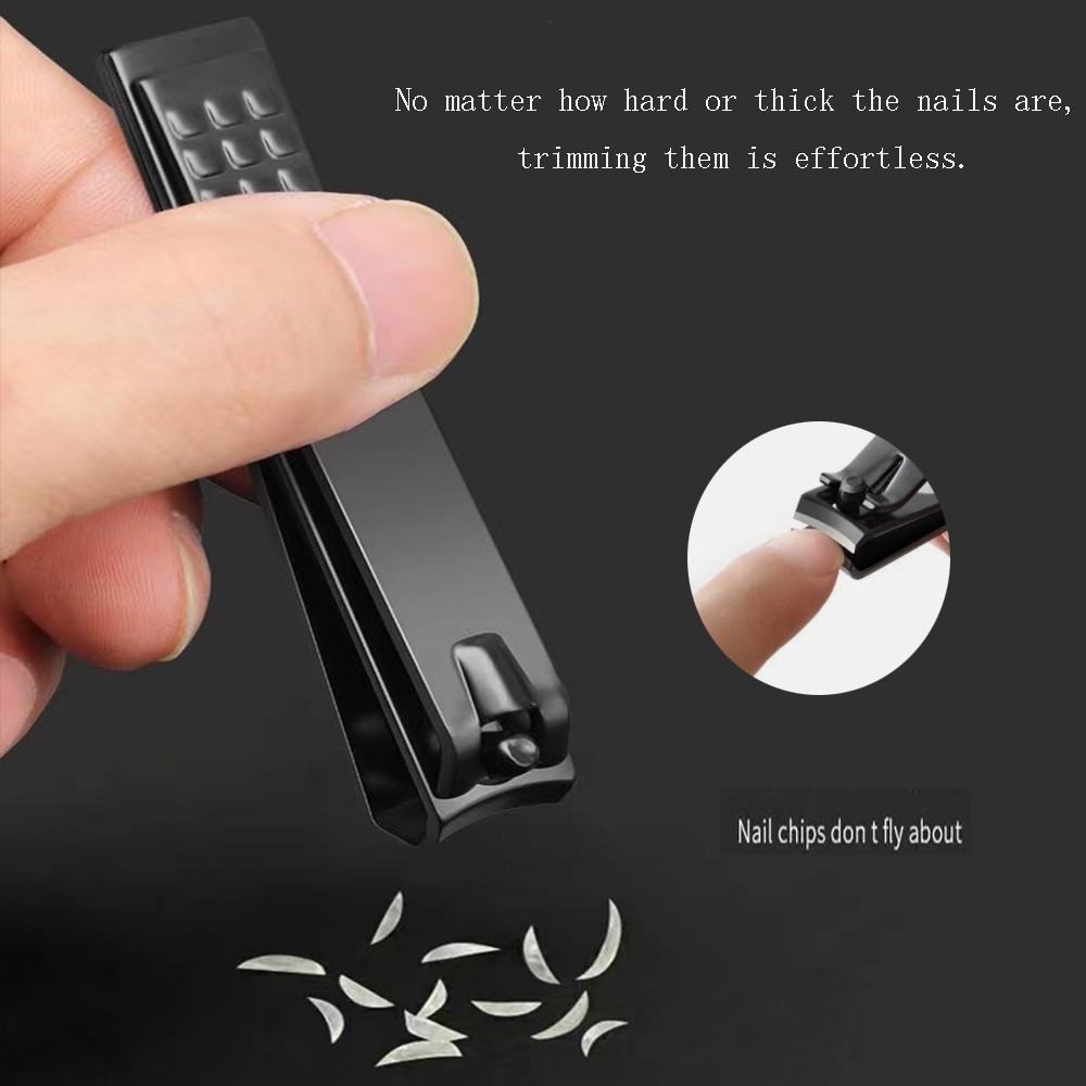 Portable 3PCS Ultra Sharp Stainless Steel Fingernail Toenail Clipper Grooming US