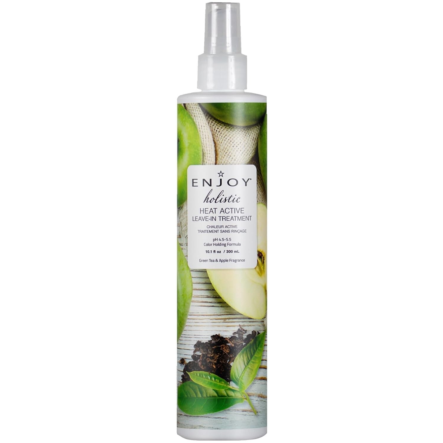 Enjoy Holistic Heat Active Leave In Treatment, pH 4.5-5. Color Holding 10.1 Oz