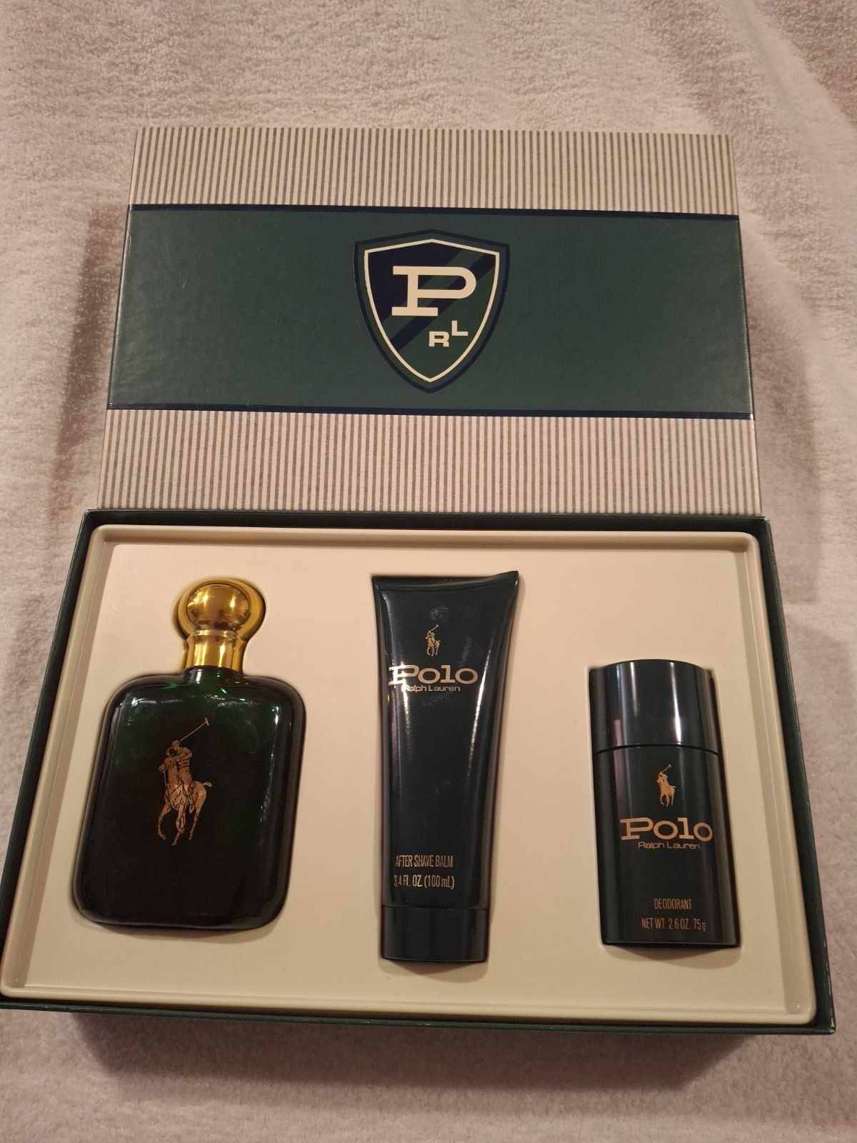 Ralph Lauren POLO GREEN Eau de Toilette Spray 4.0 oz & After Shave Balm 3.4 oz +