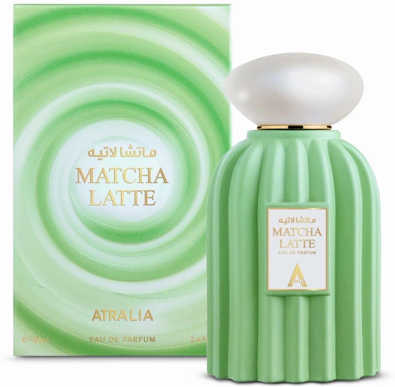 Atralia Matcha Latte Eau de Parfum – Sweet & Long Lasting Gourmand Perfume