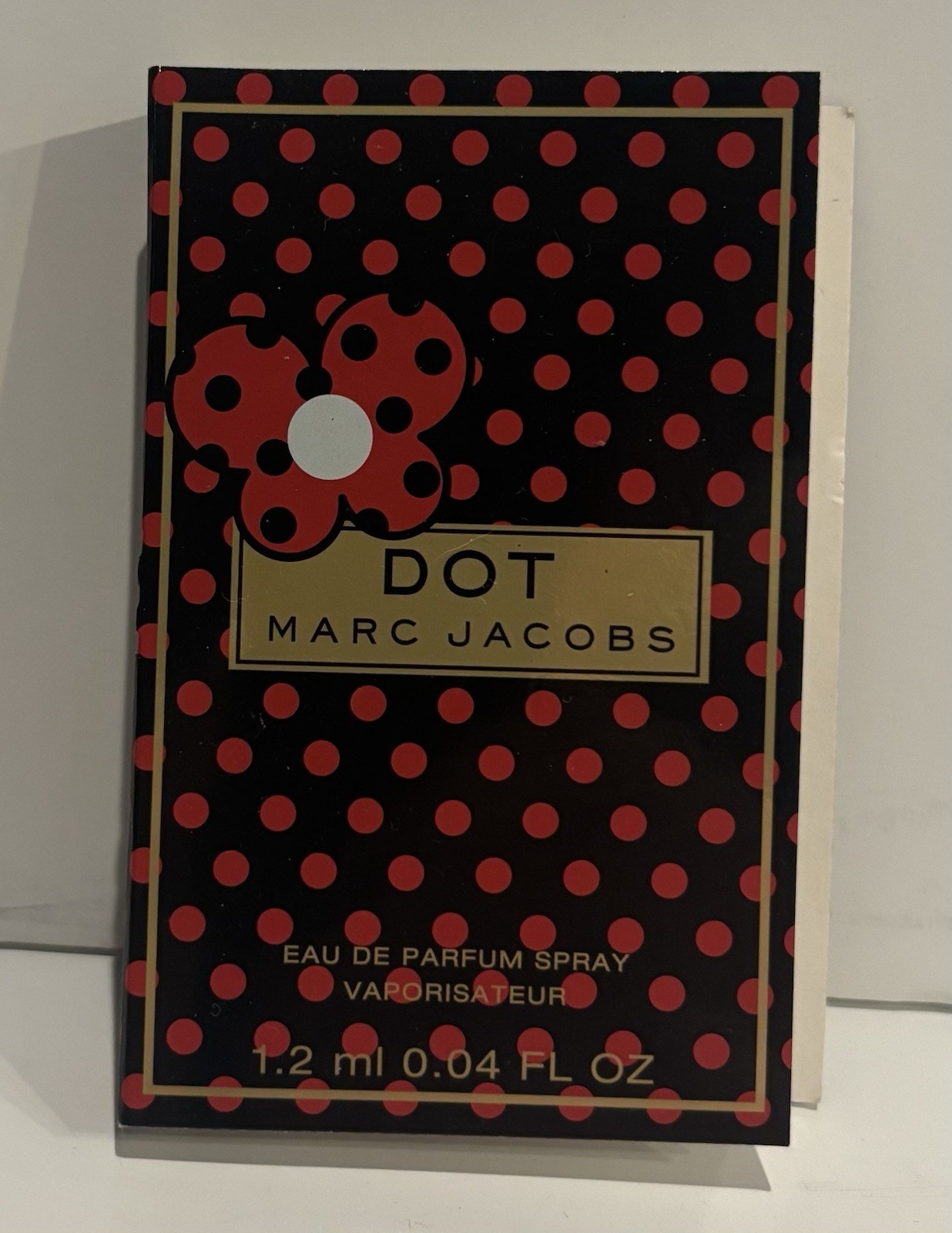DOT by Marc Jacobs EDP CARDED Sample Spray Vial for Women, 0.04 oz / 1.2 ml NEW