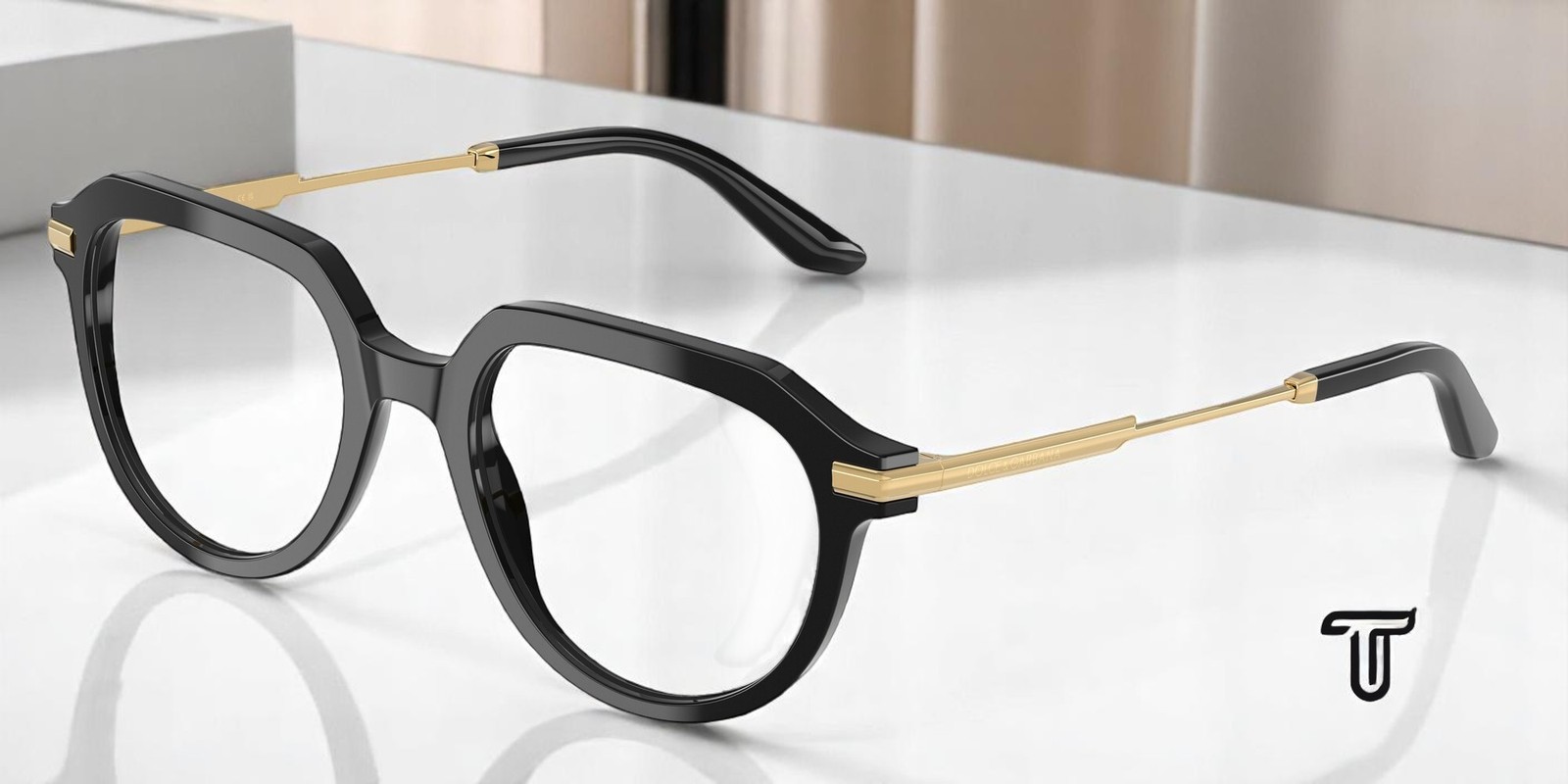 DOLCE N GABBANA DG3402 501 Black Demo Lens 50 mm Men’s Eyeglasses