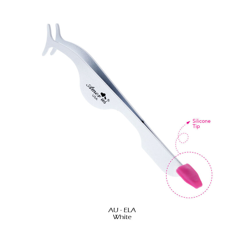 1 AMOR US False Eyelashes Applicator Silicone Tip Tweezers “Pick Your 1 Color”