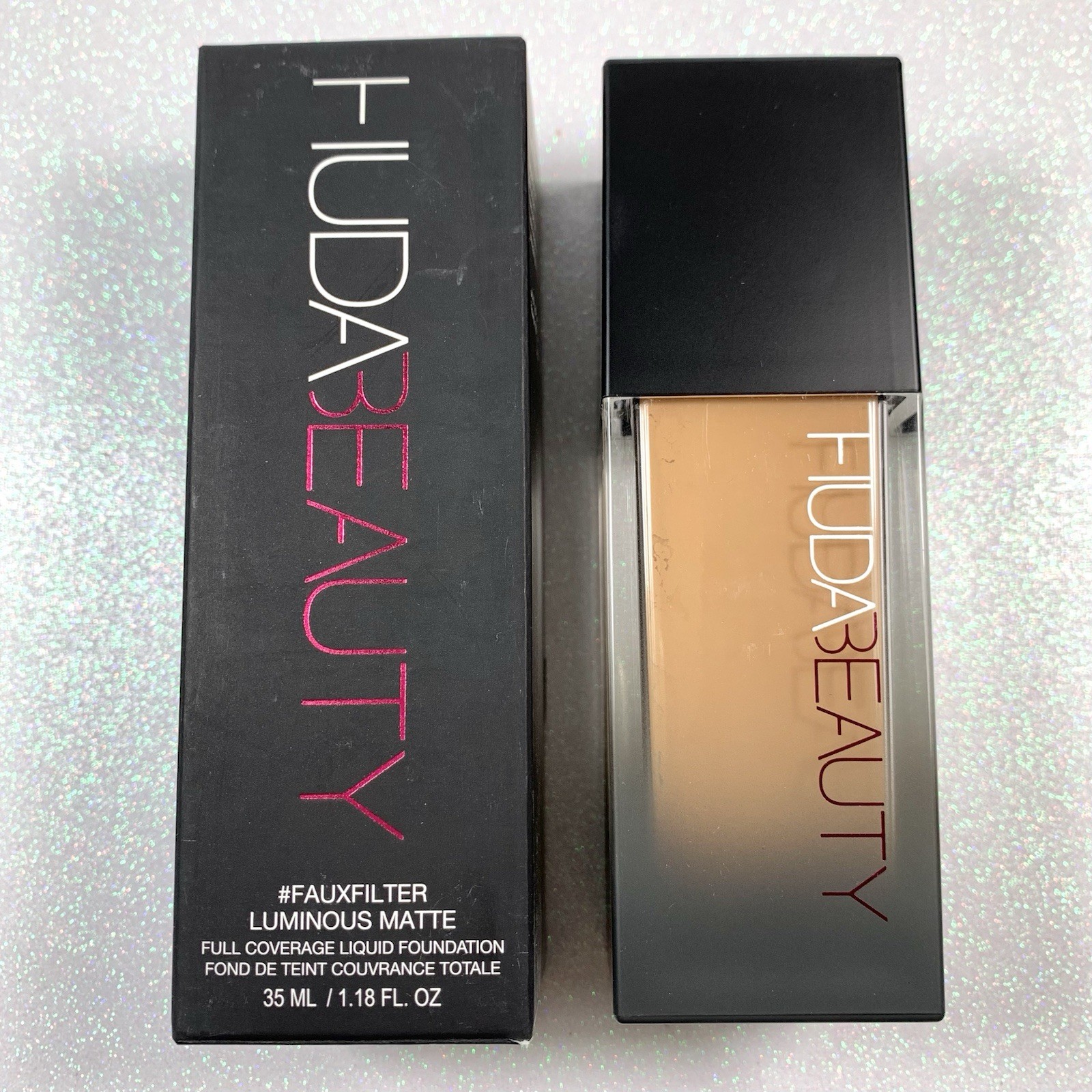 Huda Beauty FauxFilter Luminous Matte Liquid Foundation Tres Leches 320G BNIB