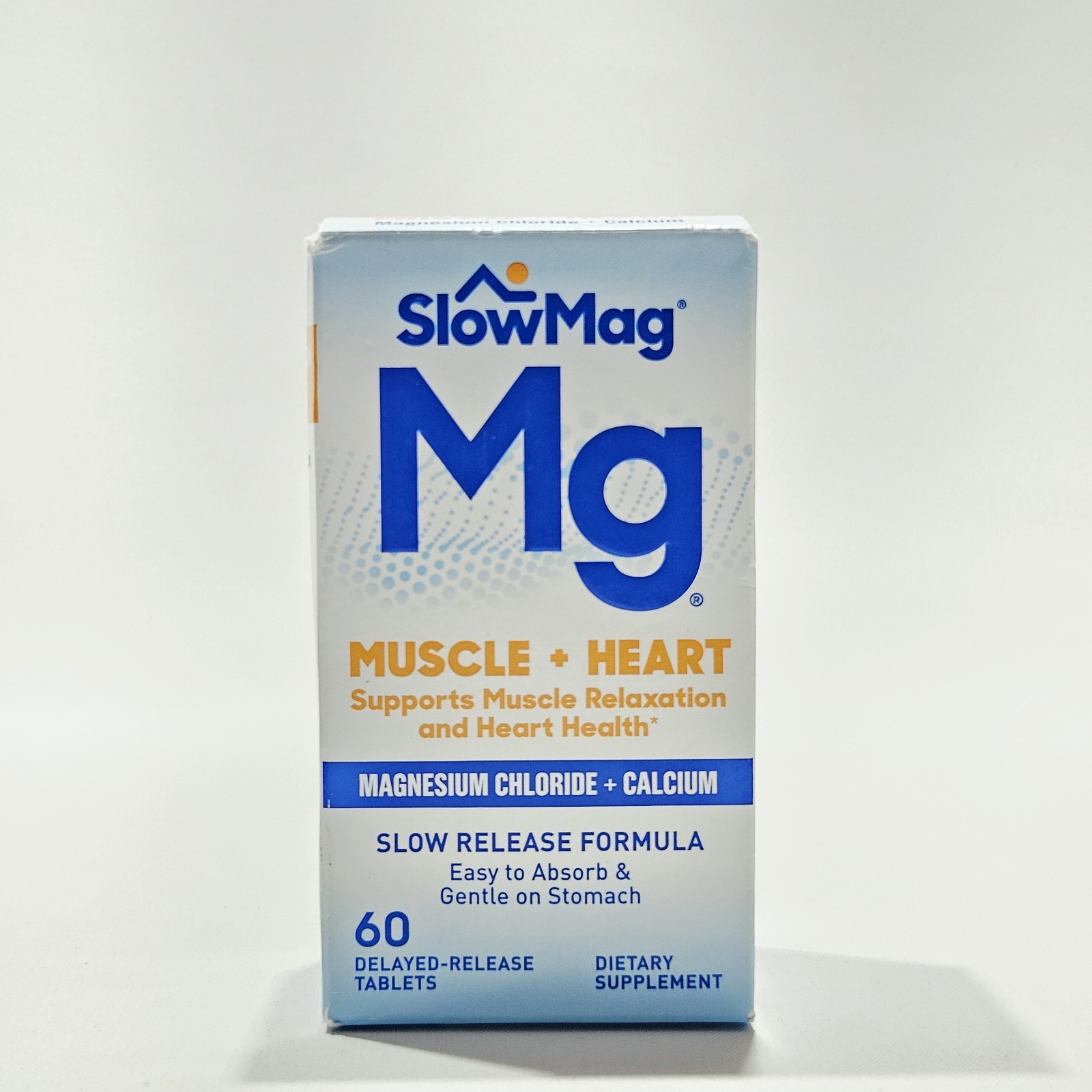SlowMag Mg Muscle + Heart 60 Delayed-Release Tablets