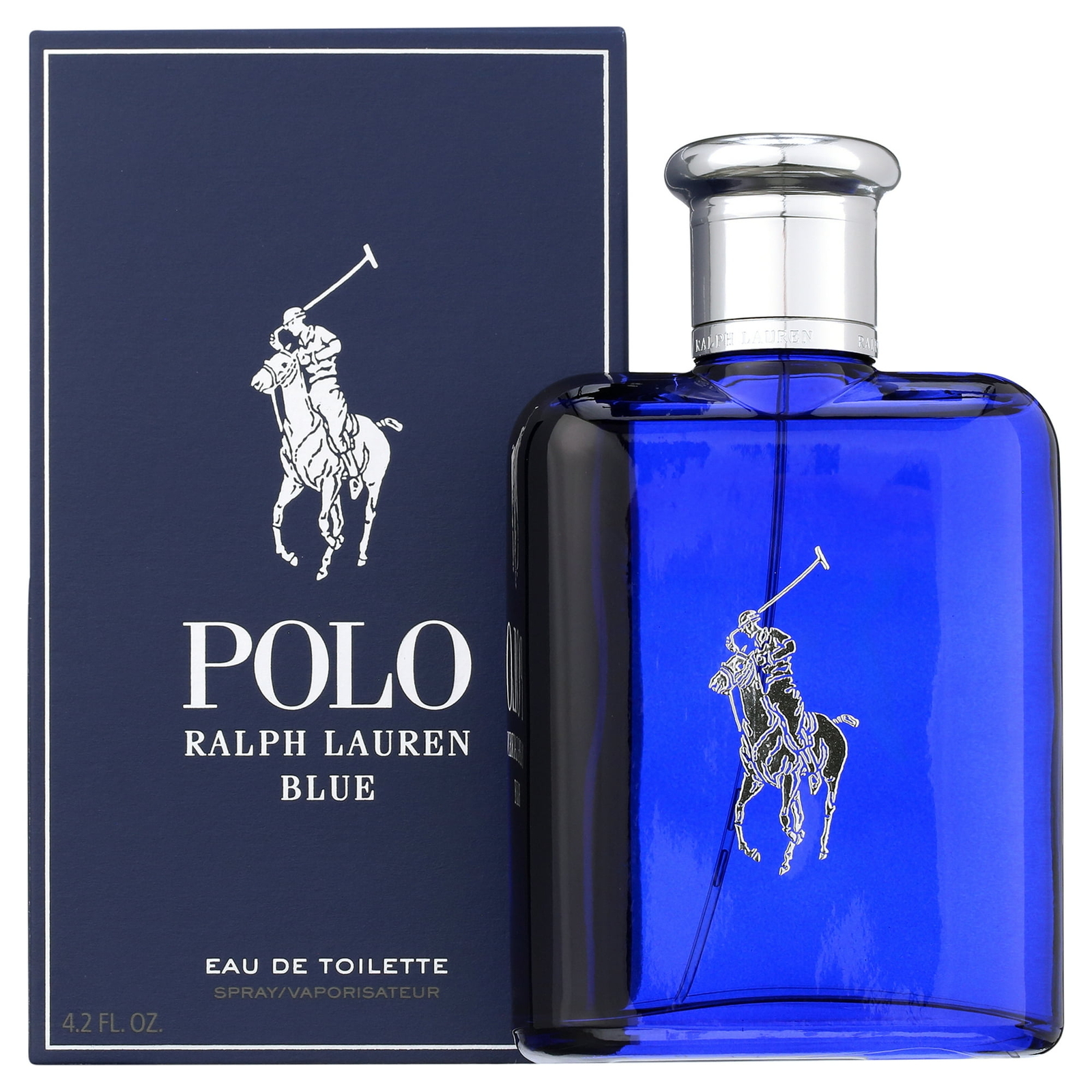 Ralph Lauren Polo Blue by Ralph Lauren Eau De Toilette Spray 4.2 oz for Men