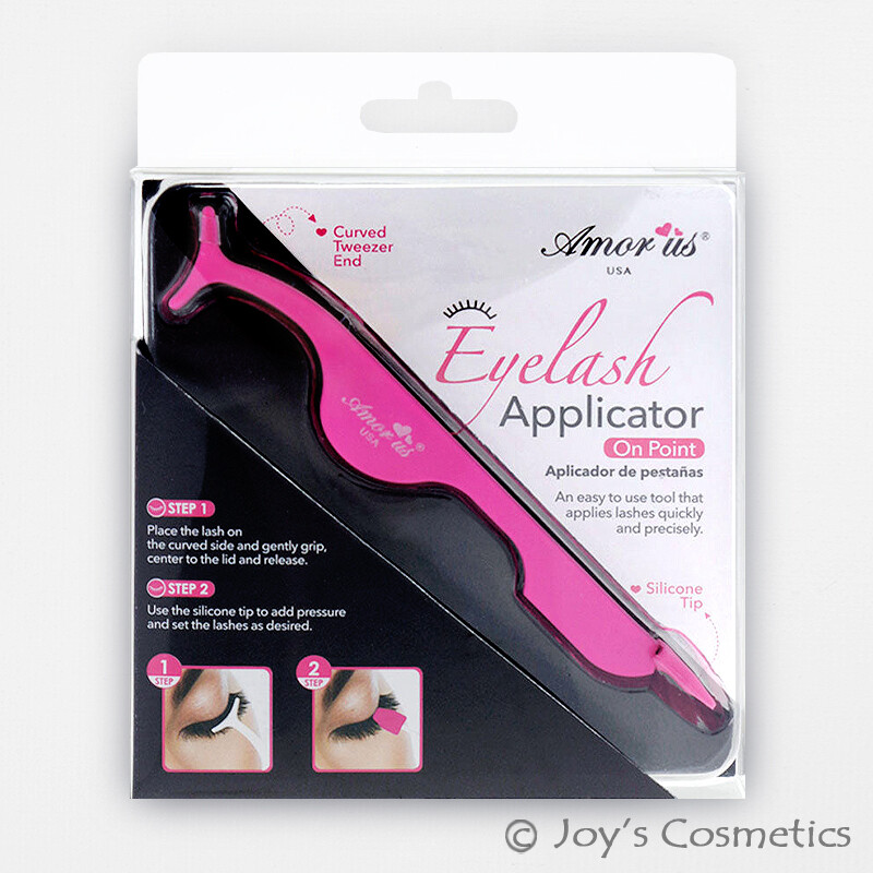 1 AMOR US False Eyelashes Applicator Silicone Tip Tweezers “Pick Your 1 Color”