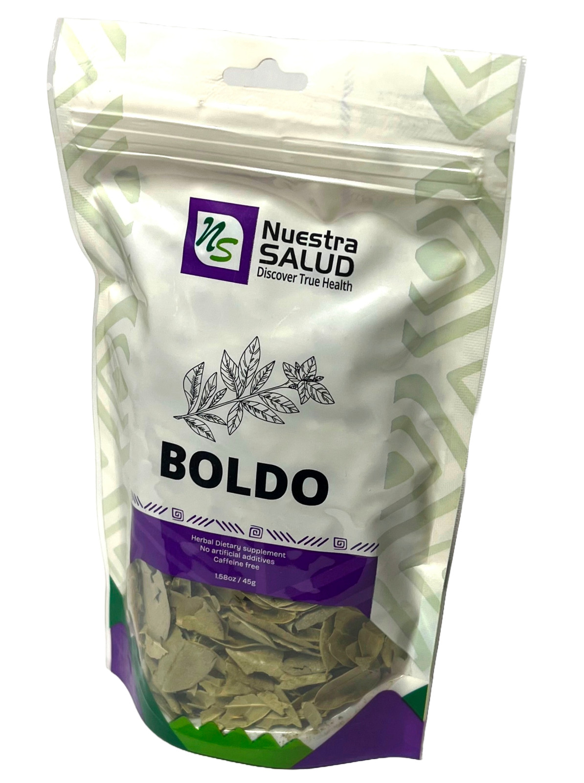 Boldo Leaves Herbal Tea Peruvian Premium Silver Line (45g) Peru