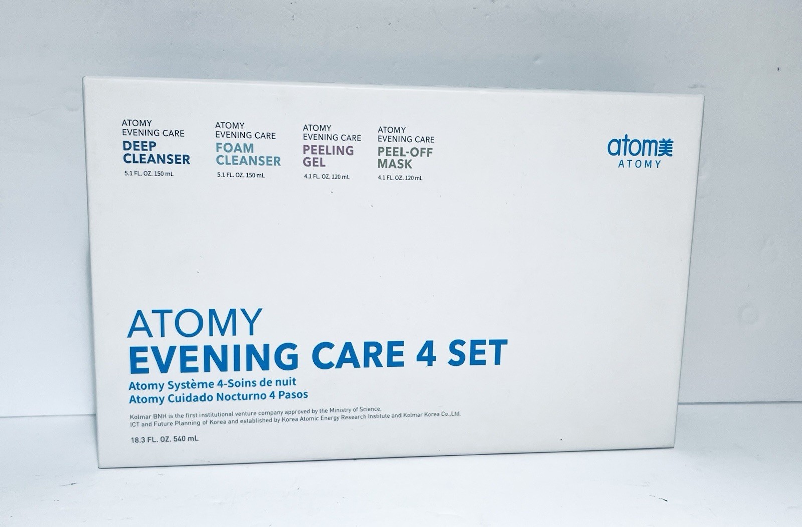 Atomy Evening Care 4 Set Deep Cleanser Foam Cleanser Peeling Gel Peel-off Mask