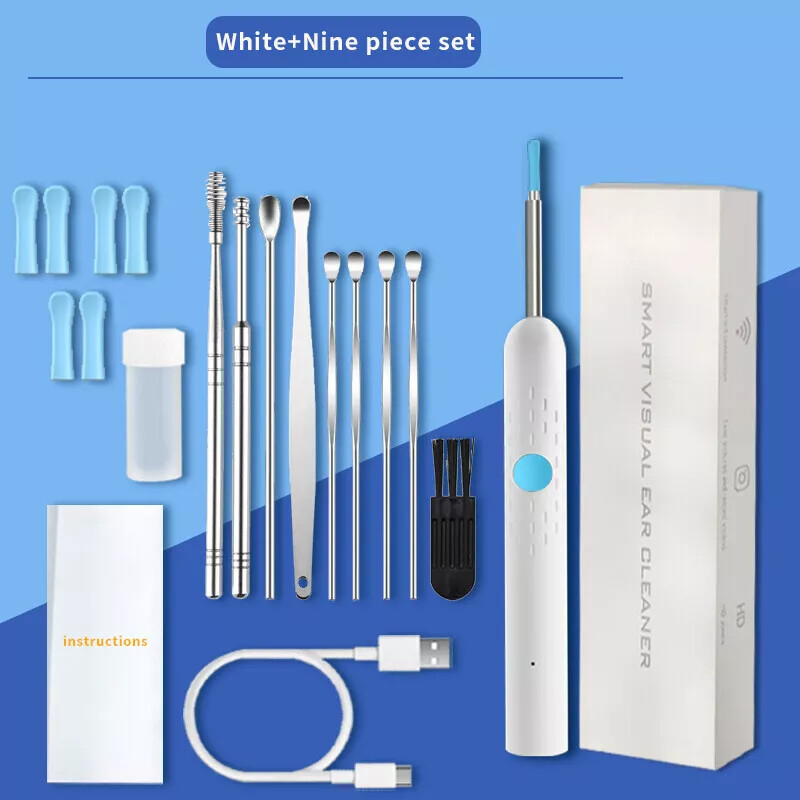 Wireless Ear Wax Removal Camera 1080P HD Endoscope Ear Cleaner Tools for Phone