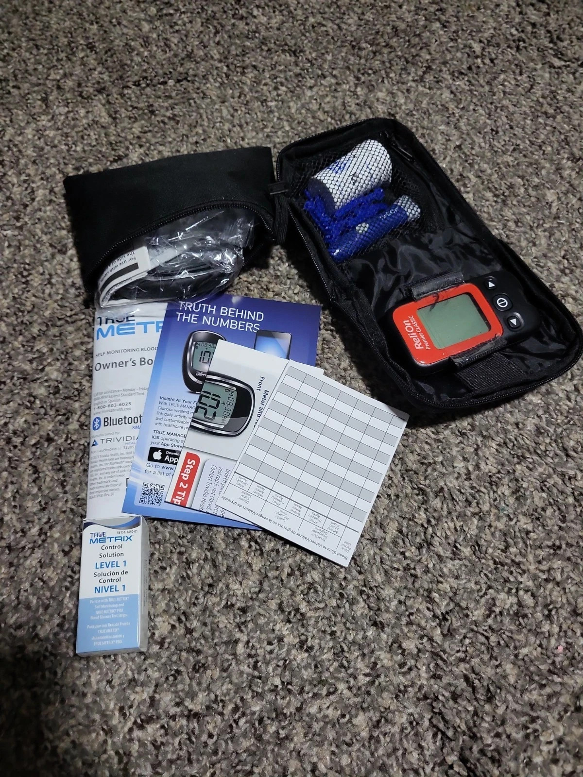 True Metrix AIR Self Monitoring Bluetooth Blood Glucose Meter