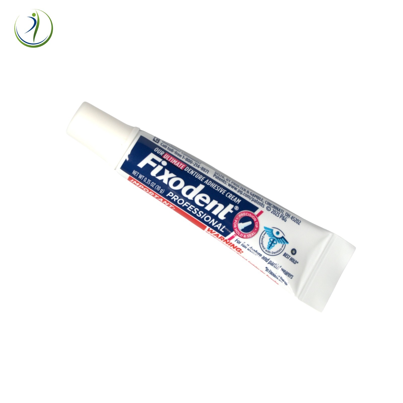 5 X Fixodent Professional Ultimate & Strongest Denture Adhesive Cream 10g 0.35oZ