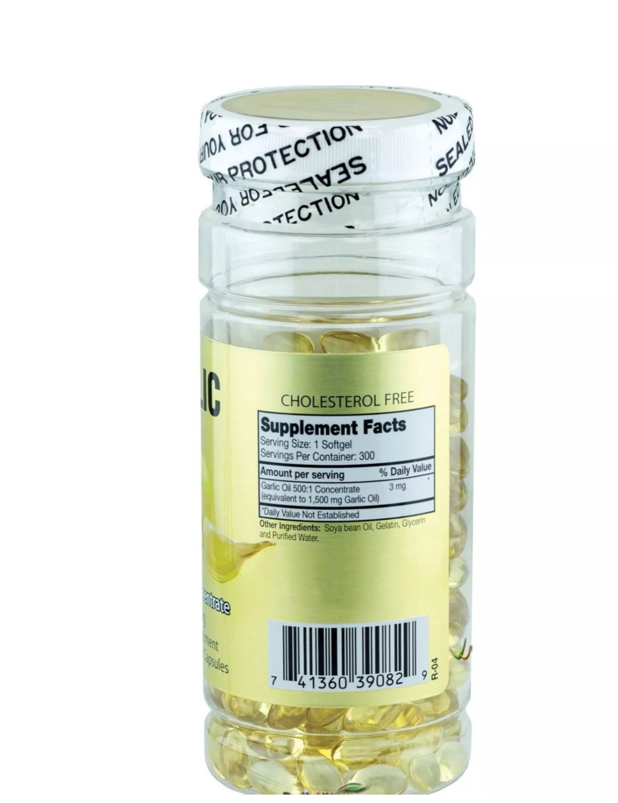 4X NuHealth Garlic Oil Concentrate, 1500mg 1200 Softgels, FRESH, Made In USA