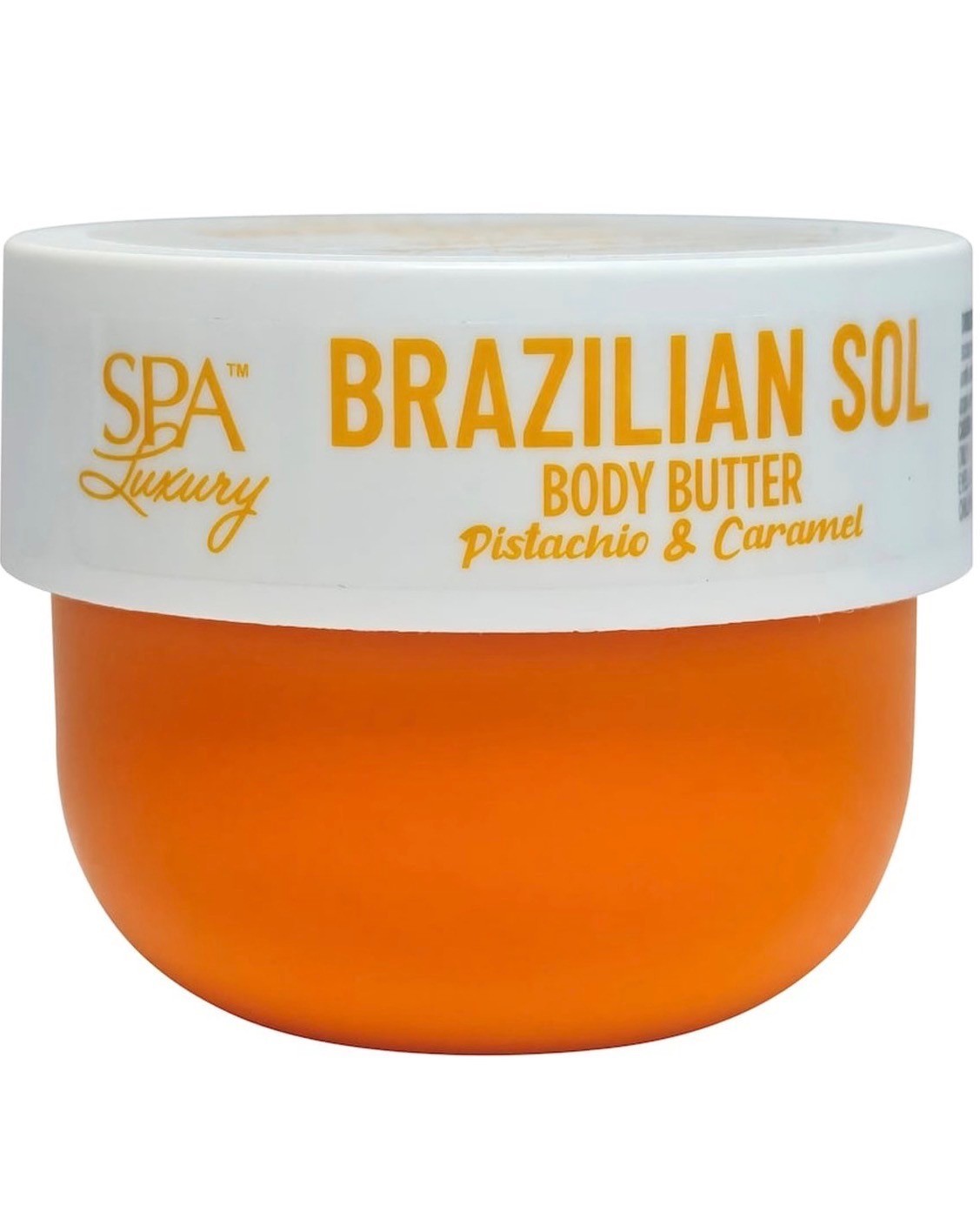 Spa Luxury Brazilian Sol Body Butter Pistachio & Caramel Creamy Lotion 6 oz New.