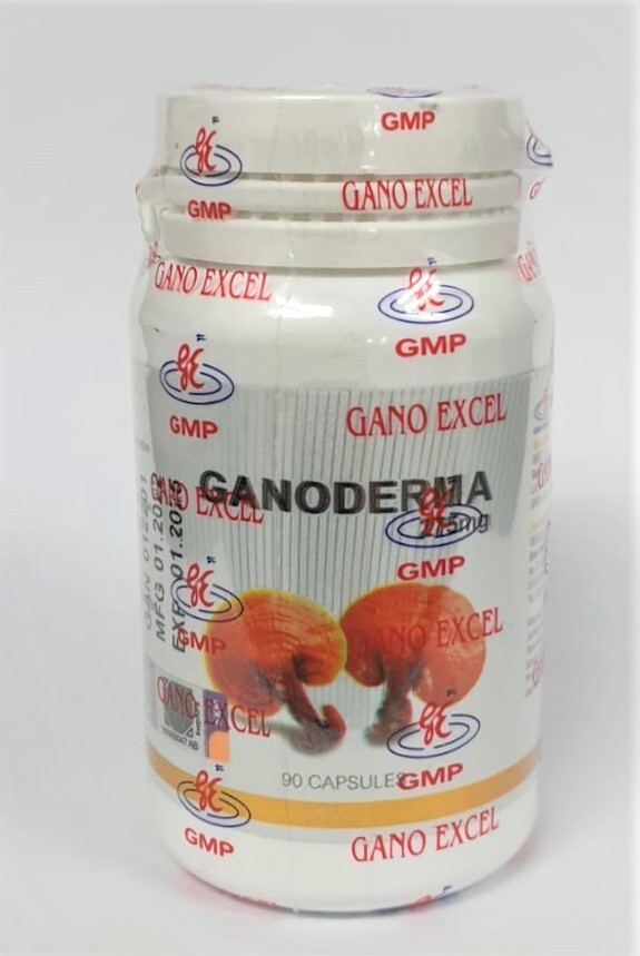 1 Bottle Gano Excel Ganoderma 90 Capsules Reishi Lingzhi Boosts Immune NEW USA
