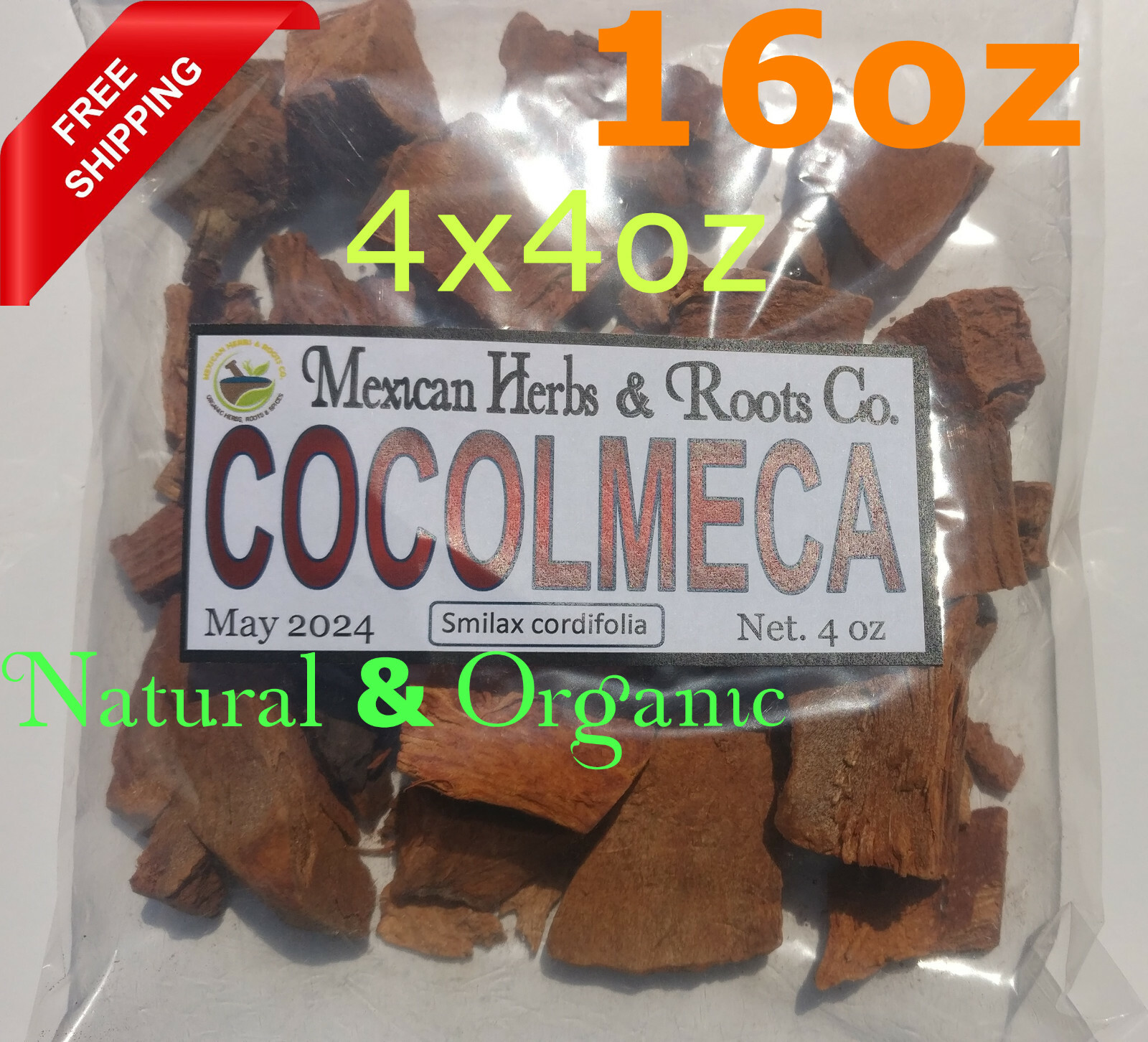 Cocolmeca 1LB Herbal/Tea Raiz de Cocolmeca para la anemia,eliminación de toxinas