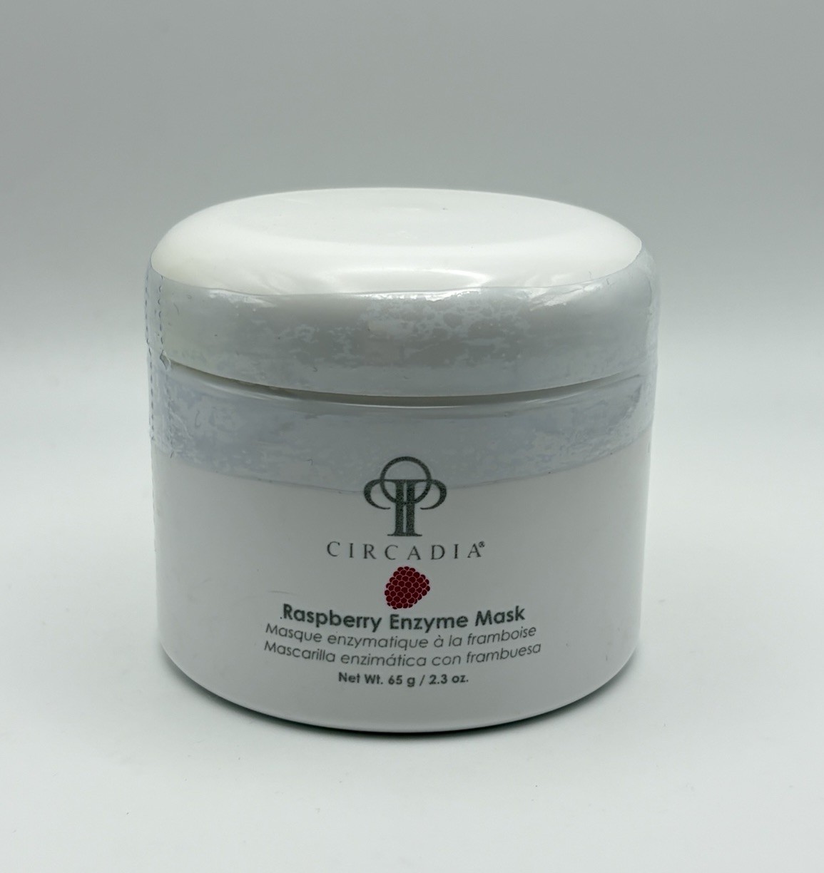 Circadia Raspberry Enzyme Mask for Face Only 65 g. 2.3 oz. NEW Exp:08/28