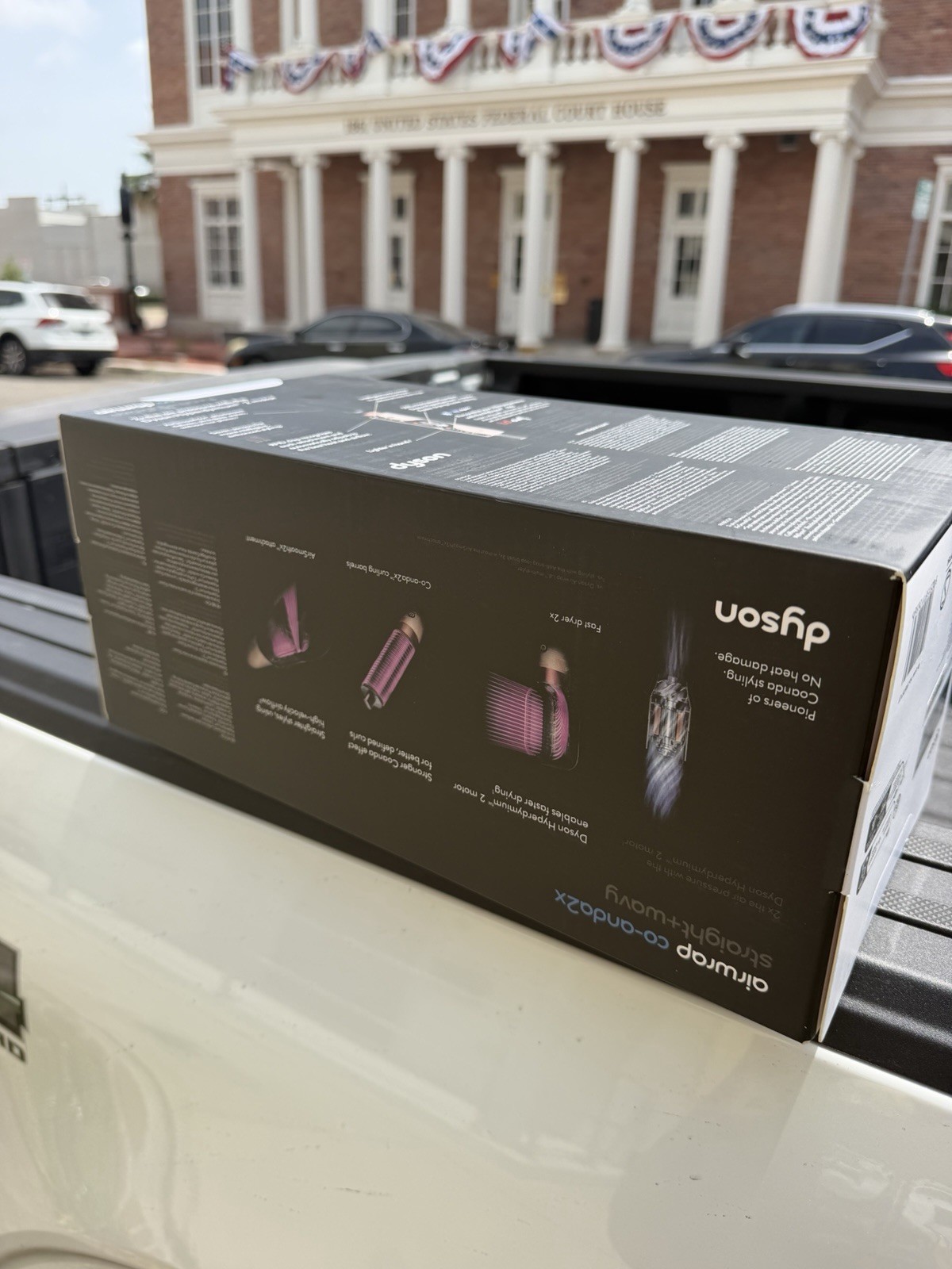 Dyson Airwrap Co-anda 2X Multi-Styler Straight+Wavy Amber Silk