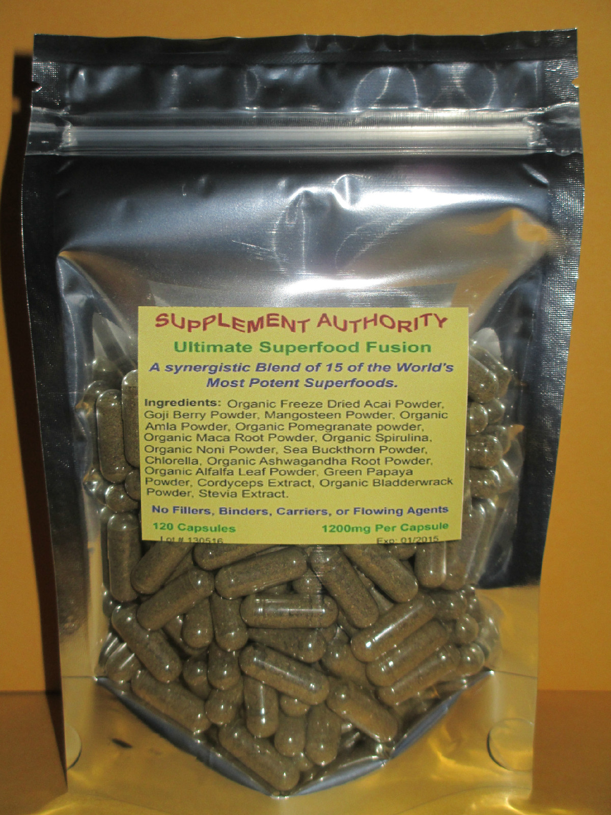 Multi-Vitamin/Supplement Combo 120 Caps Each ~ Two Top Sellers For 1 Low Price!~