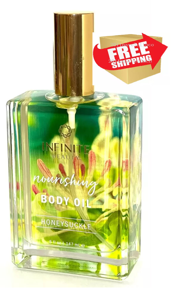 Infinite Beauty Nourishing Body Oil Honey suckle 5 fl New