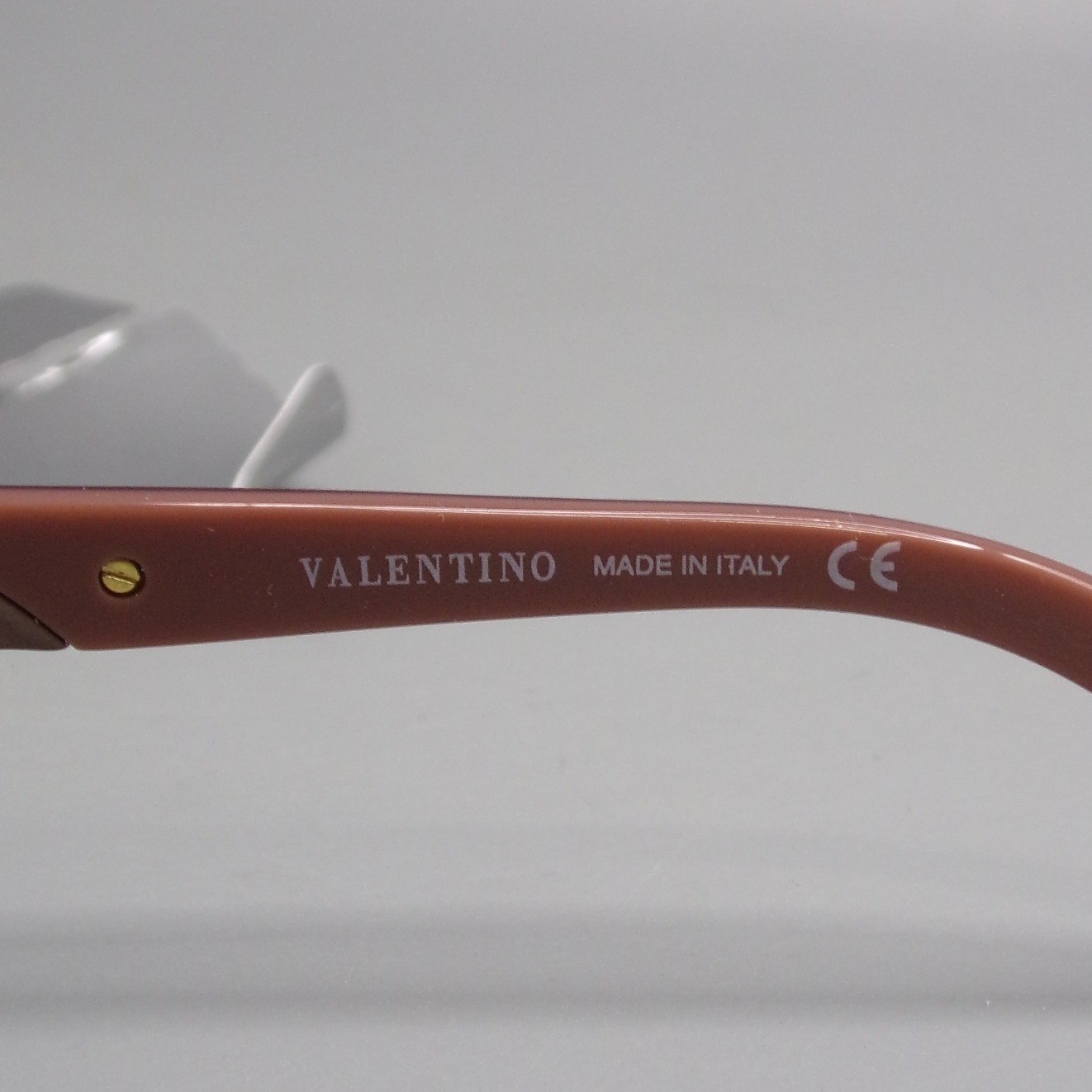 Valentino Eyeglasses Frames Burgundy Oval Women 5768 0QPK 130 Made in Italy