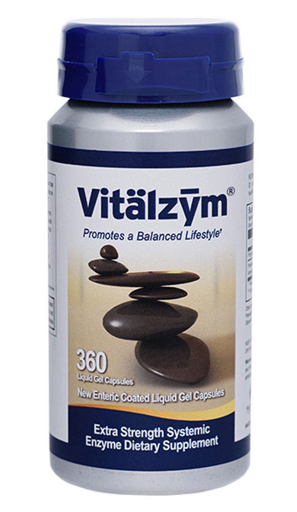 Vitalzym Extra Strength Systemic Enzymes 360 Liquid Gel Caps – World Nutrition