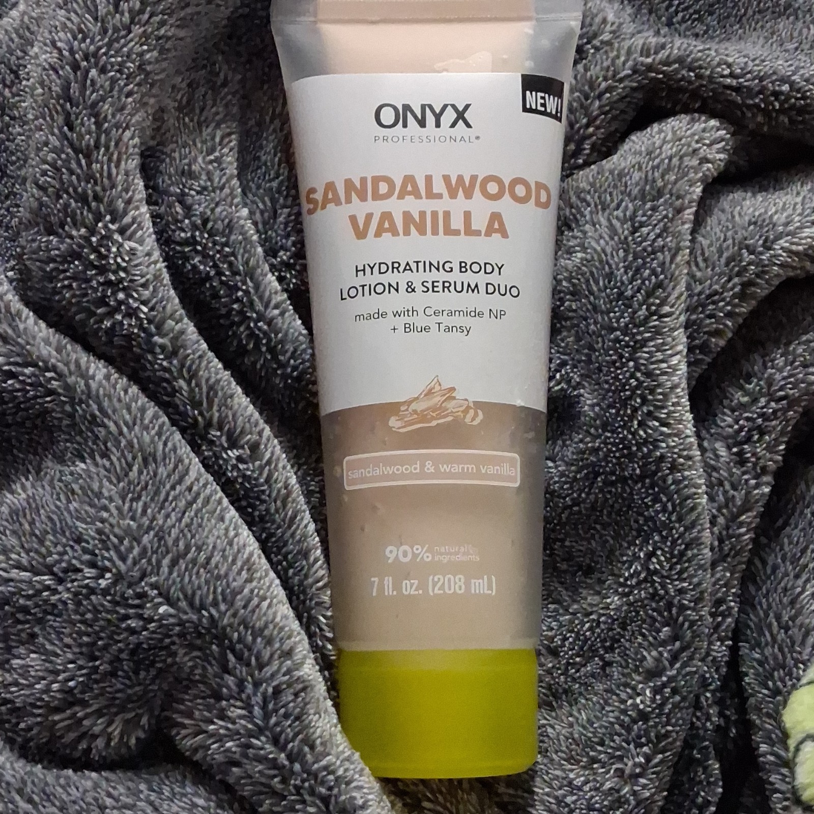 ONYX Professional Sandalwood Vanilla Hydrating Lotion & Serum Duo 7 fl oz Vegan