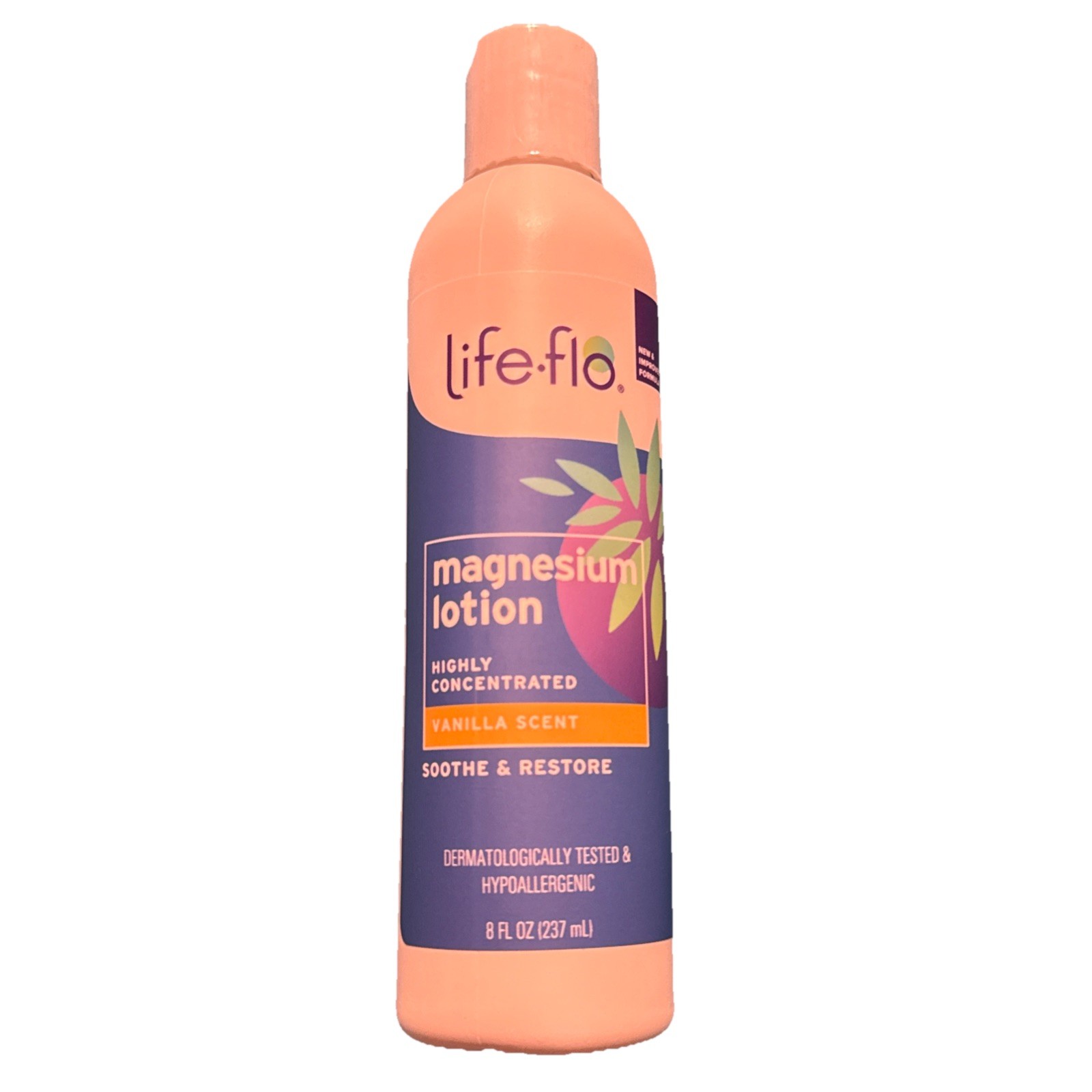 Life Flo Health Magnesium Lotion 8 fl oz 237 ml Not Tested on Animals