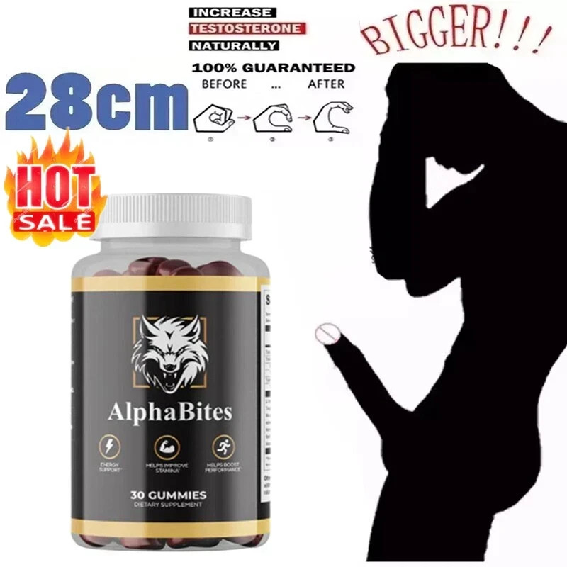 AlphaBites Gummies For Men – AlphaBites ED Gummies Male BIGD – 30 Gummies