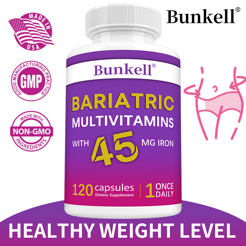 (5 pack）Bariatric Multivitamin | Capsule | 45mg |120 Count