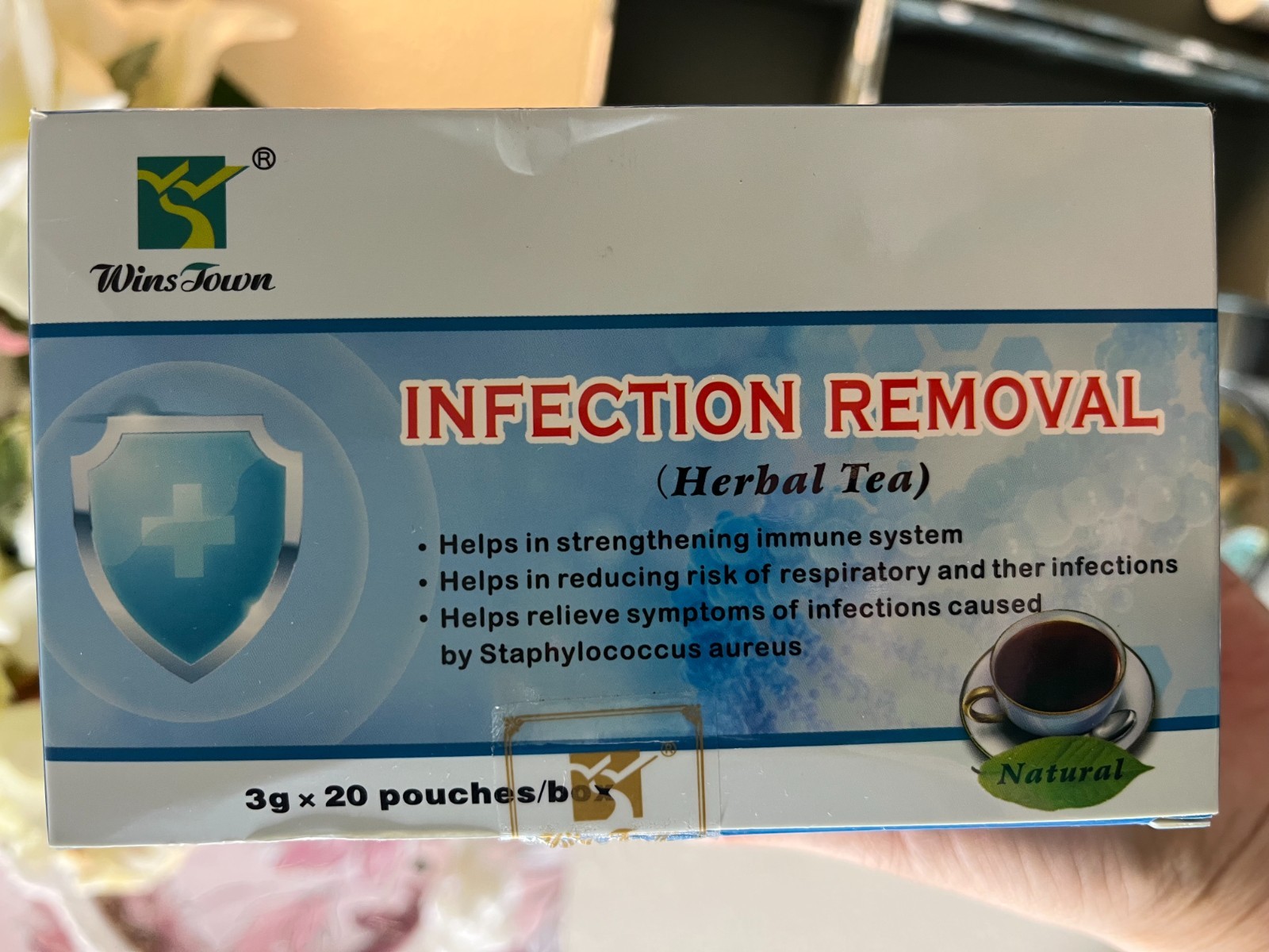 Infection Removal Tea Winstown Slimming Herbal Immune System Tea Natural Organic