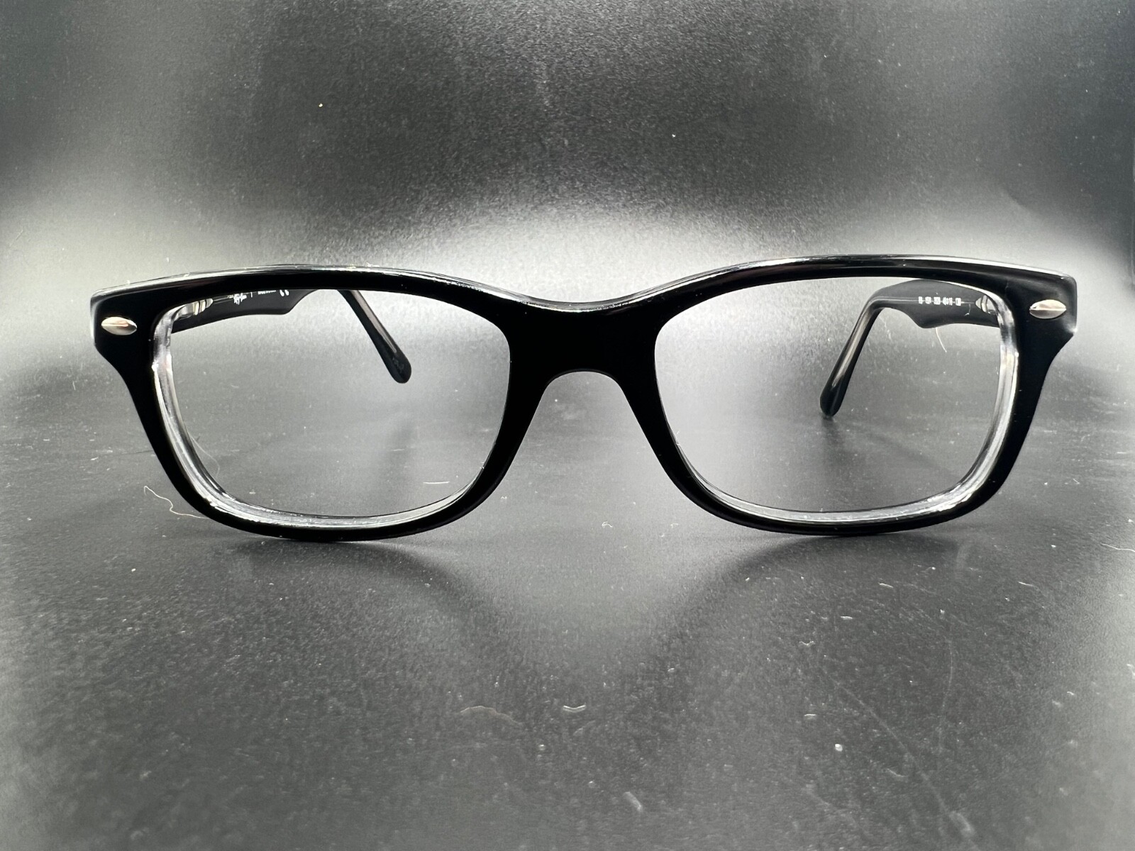 Unisex Youth Ray-Ban Eyeglasses Kids RB 1531 Full Frame Square Black Clear