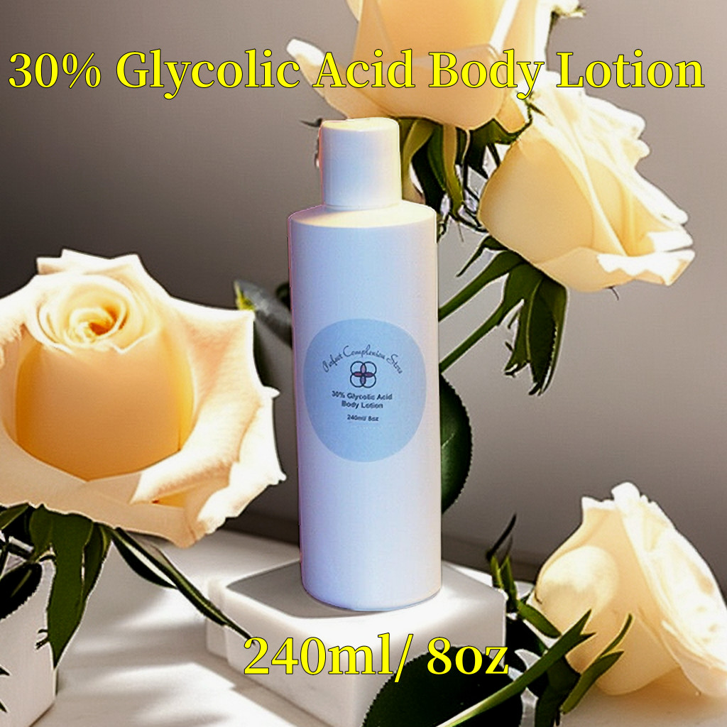 10-20-30-40-50-60-70% Glycolic Acid Body Lotion 8oz Anti-aging/whitening