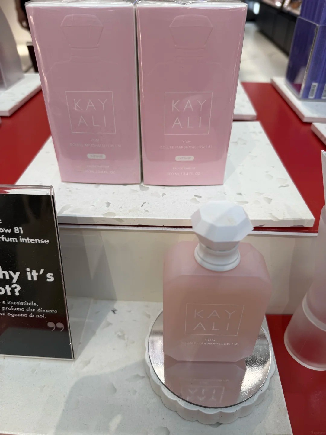 kayali Yum Boujee Marshmallow 81 Intense Eau de Parfum 100ml 3.4oz NIB Sealed