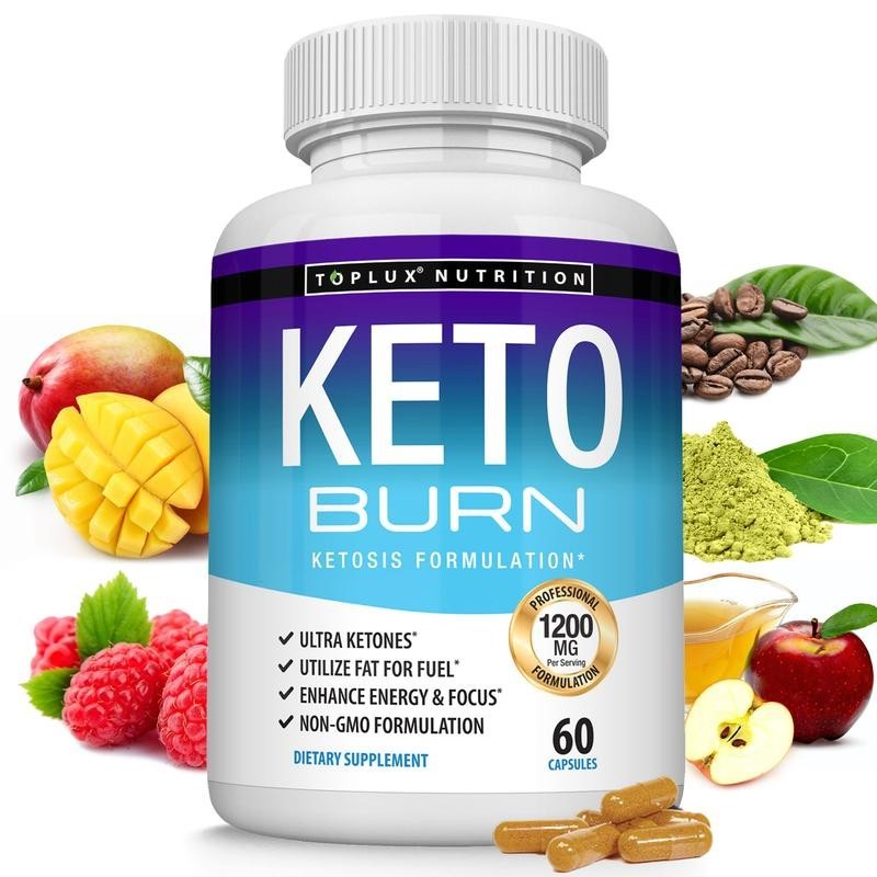 Toplux Keto Burn Pills Ketosis Weight Loss – 1200 Mg Ultra Advanced Natural