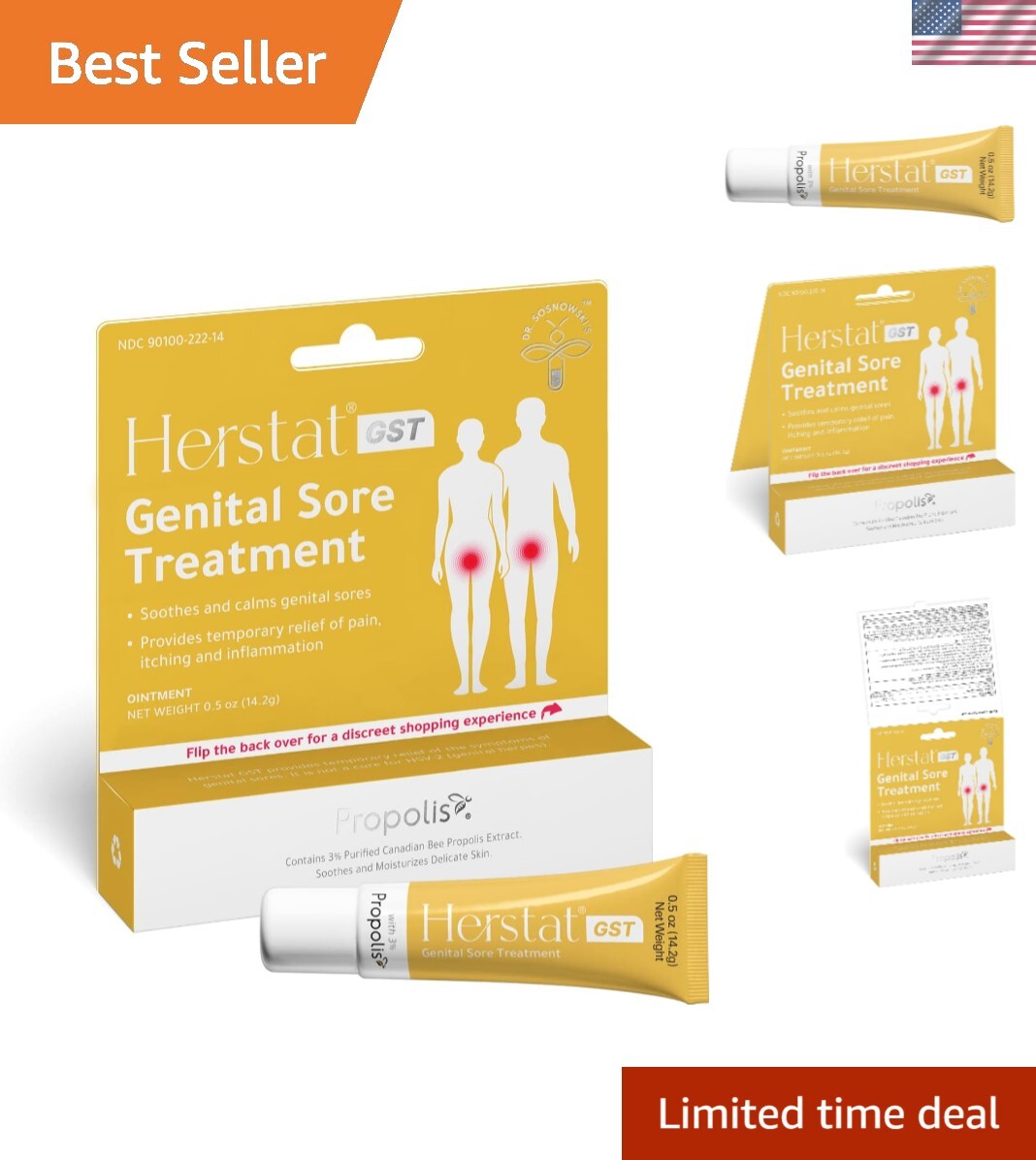 Soothing Genital Sore Relief Ointment – Fast-Acting, Natural & Easy to Apply