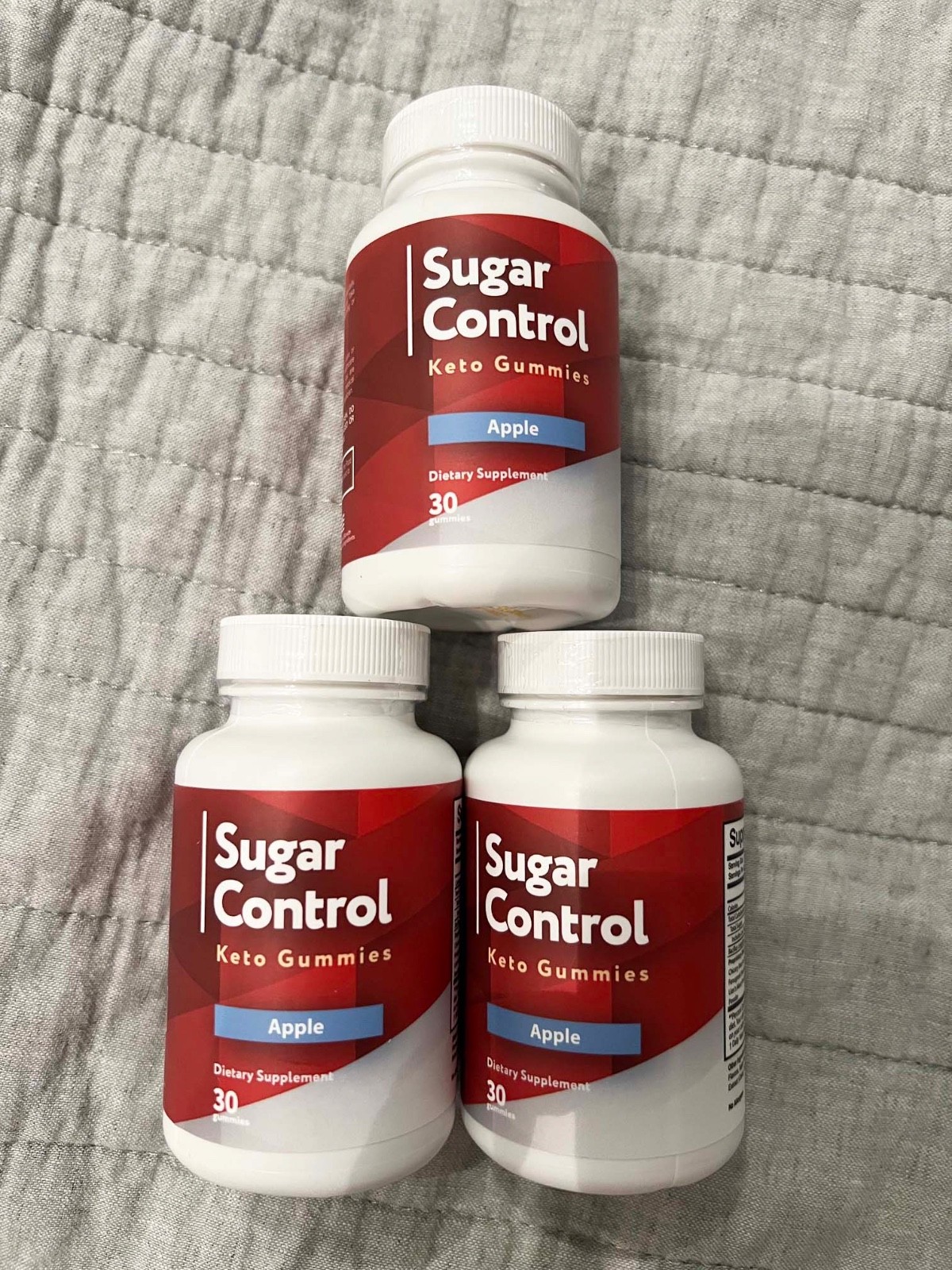 Sugar Control Vitamins Keto Gummies by Loja Experience Set of 3 bottles