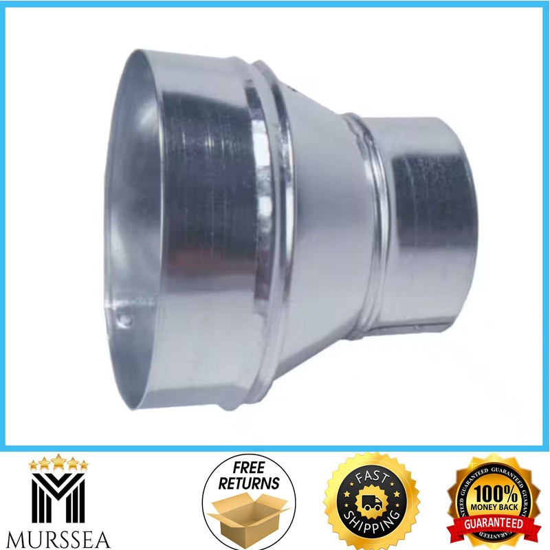 14 in. to 12 in. Metal Round Duct Reducer NEW