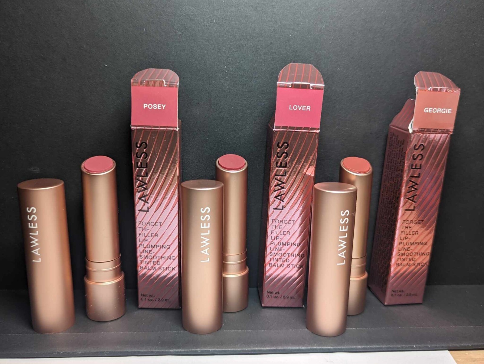 Lawless Forget The Filler Lip Plumping Balm stick * You Chosse Color *
