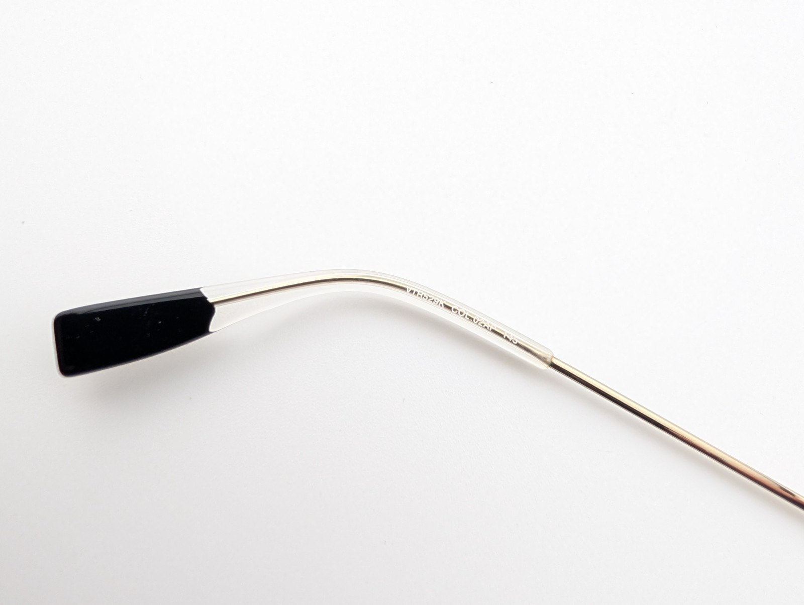 Trussardi Eyeglasses, Frames Only, Bangladesh, VTR529K 02AP,55-15-145,Black/Gold