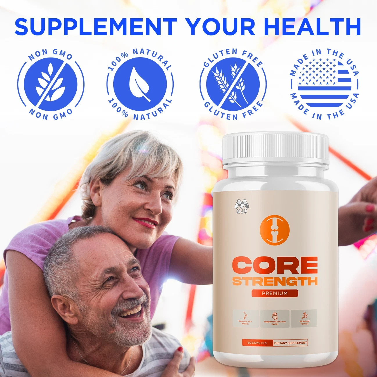 (5 Pack) Core Strength Joint Support Advanced CoreStrength Formula 300 Capsules
