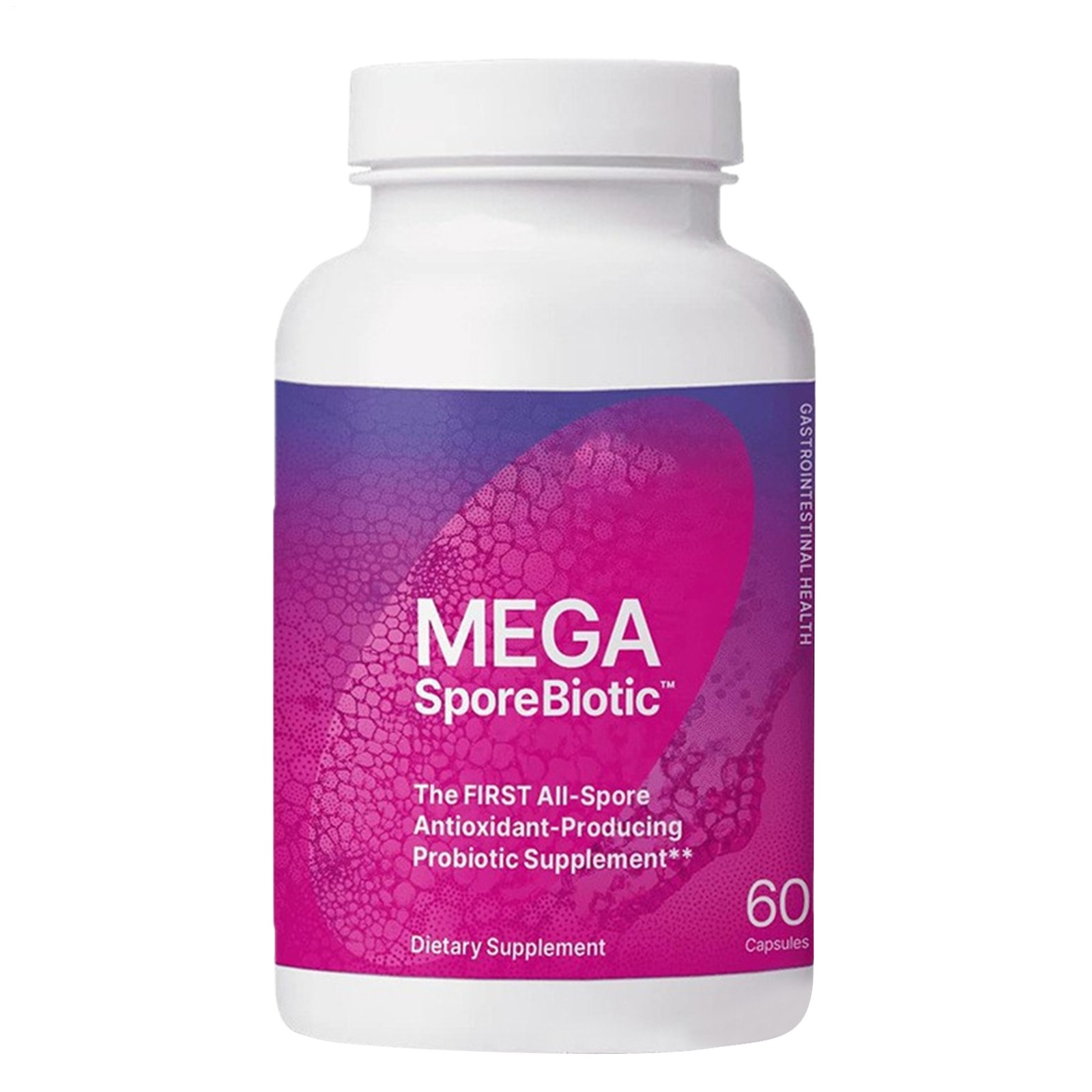 60 Capsules Microbiome Labs Megasporebiotic Probiotics for Digestive Health