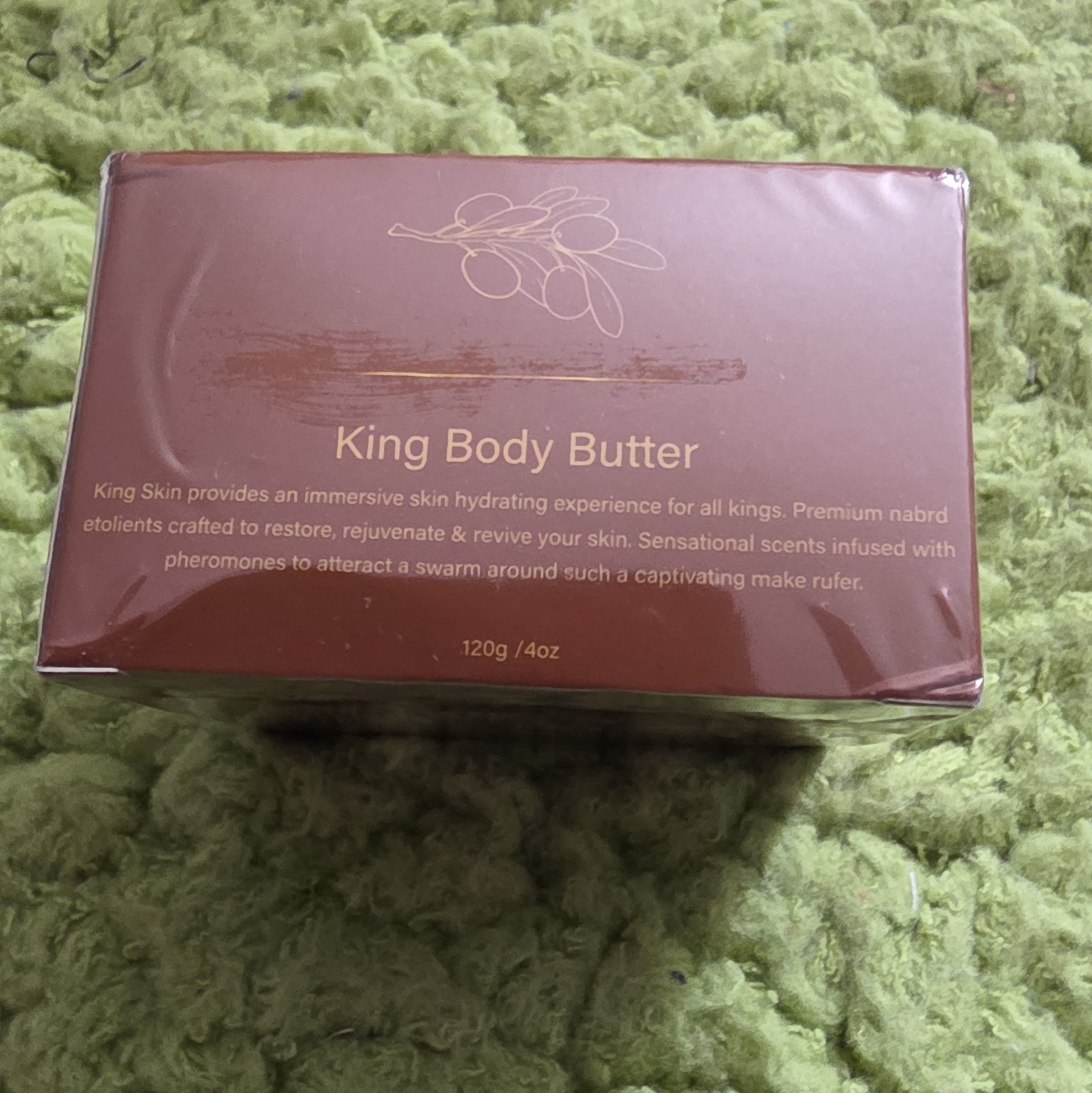 King Skin King Body Butter Hydrating Shea Mango Moisturizer Body 4 oz