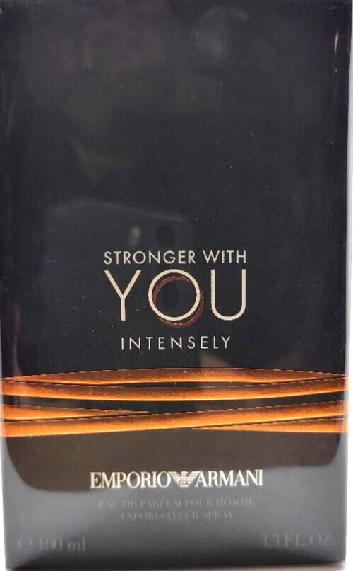 EMPORIO ARMANI STRONGER WITH YOU INTENSELY EAU DE PARFUM SPR MEN 3.3 Oz / 100 ml