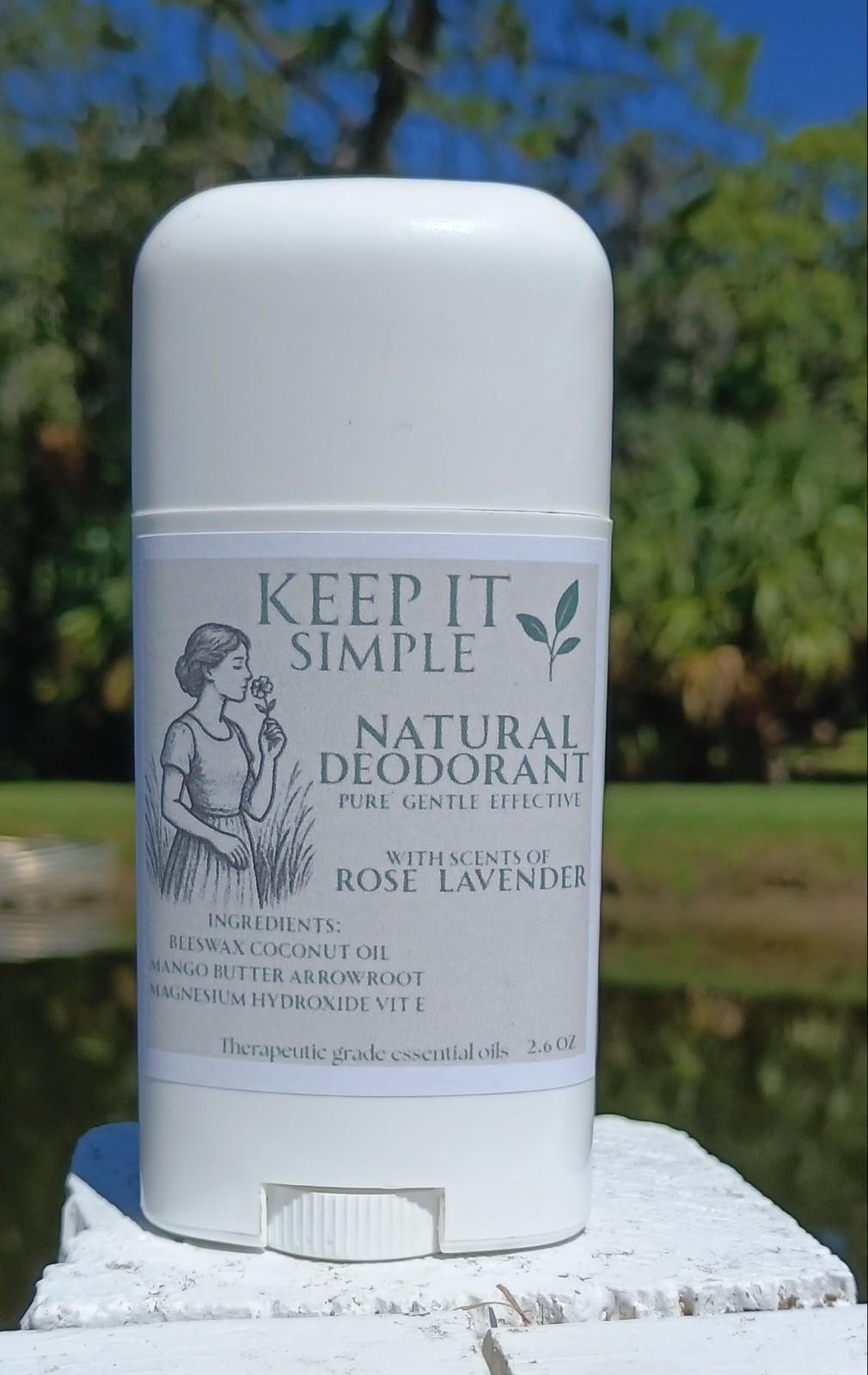 (Pick 2) – Natural Deodorant, Non toxic, Postbiotic Chemical Free,