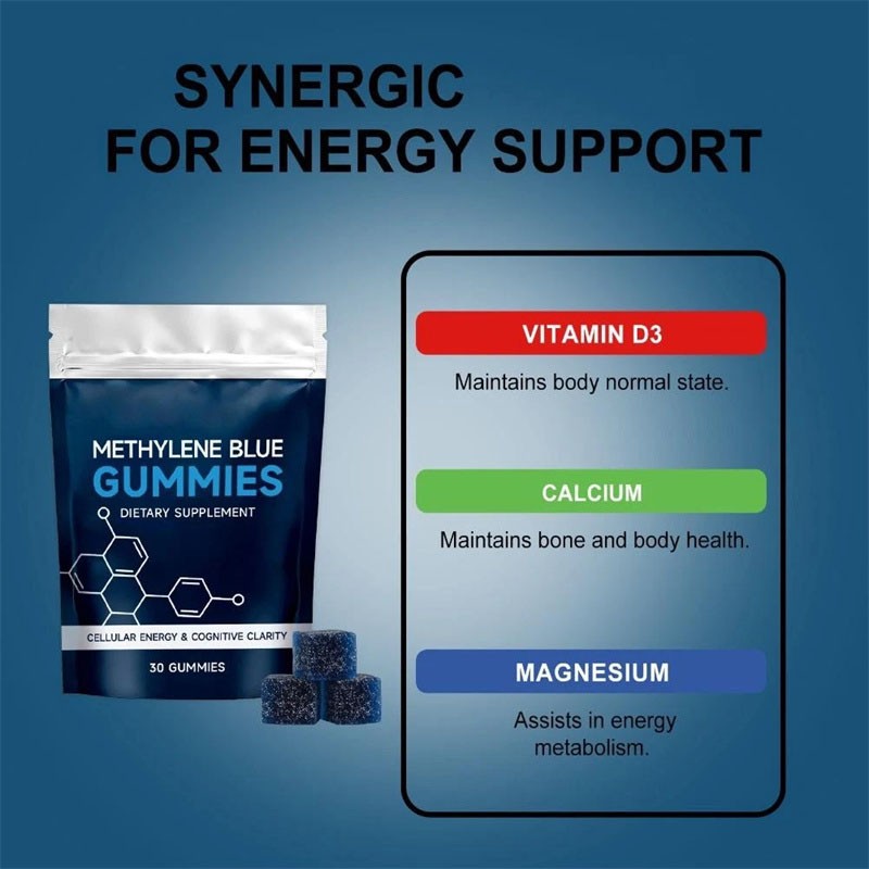 MB Gummies, Cellular Energy & Cognitive Clarity, 30 Gummies