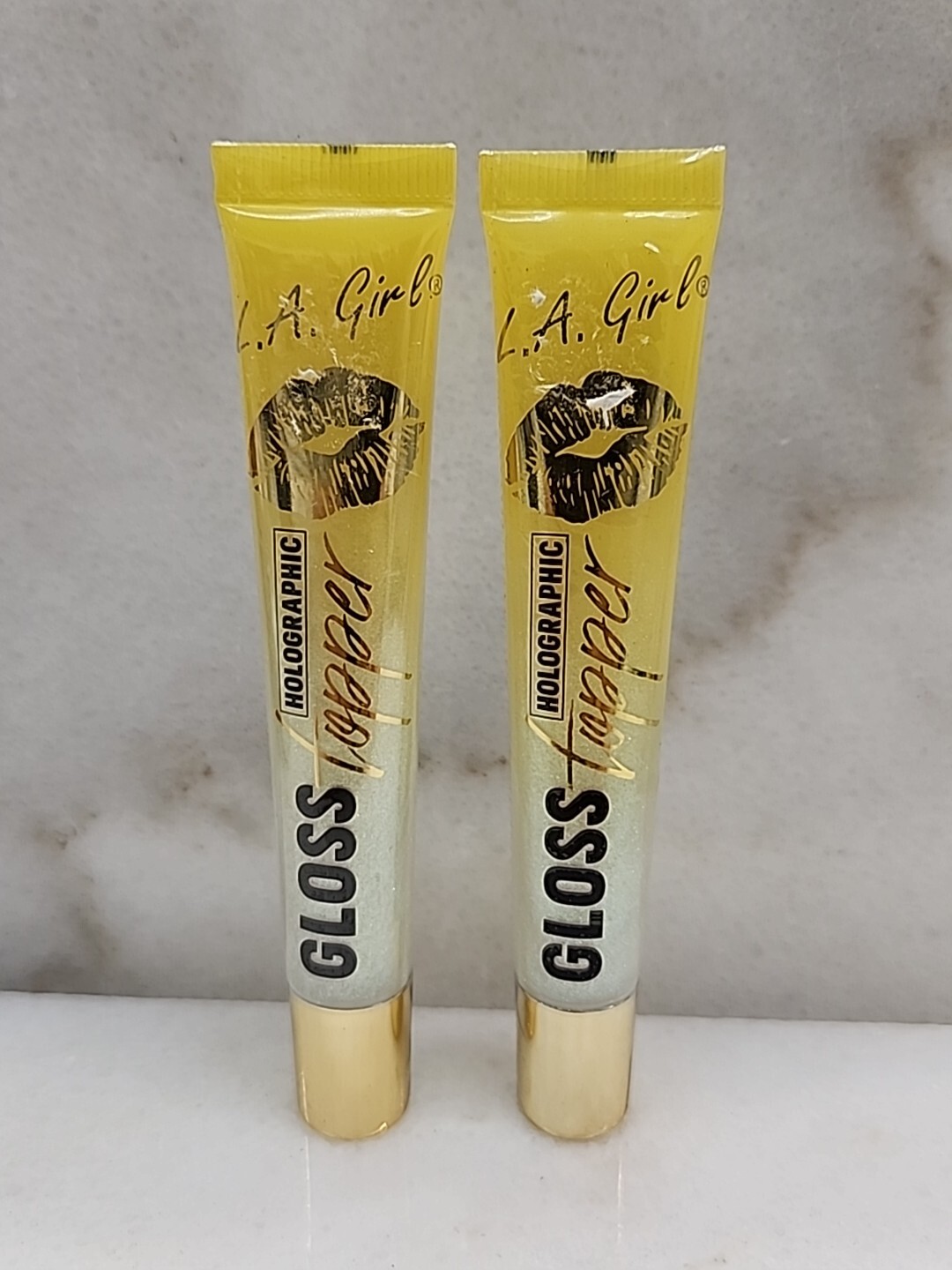 2 L.A. Girl Holographic Gloss Topper, Starlight, 0.34 fl. oz.